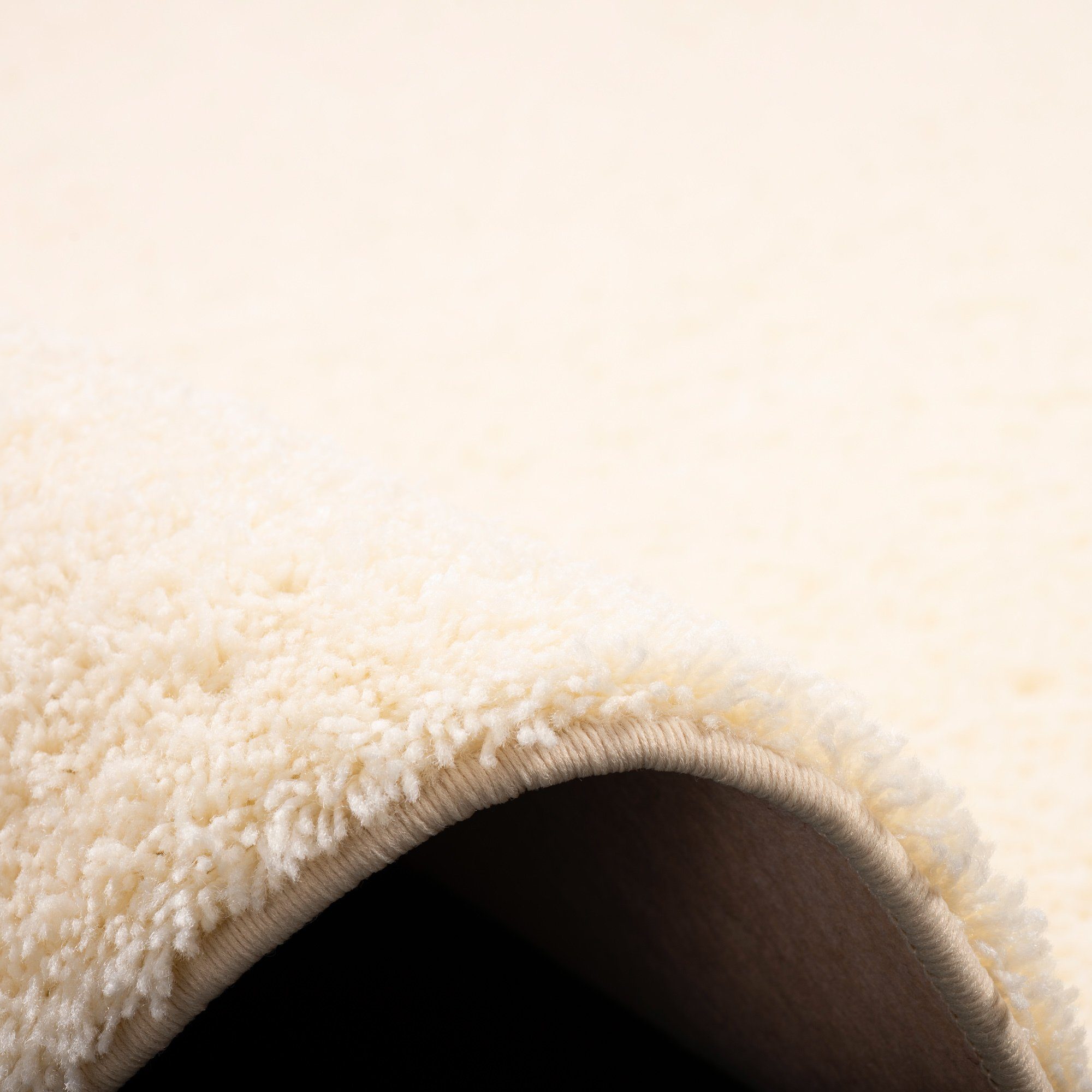 Snapstyle Hochflor-Teppich Hochflor Shaggy Teppich Palace Rund, Rund, Höhe: 36 mm