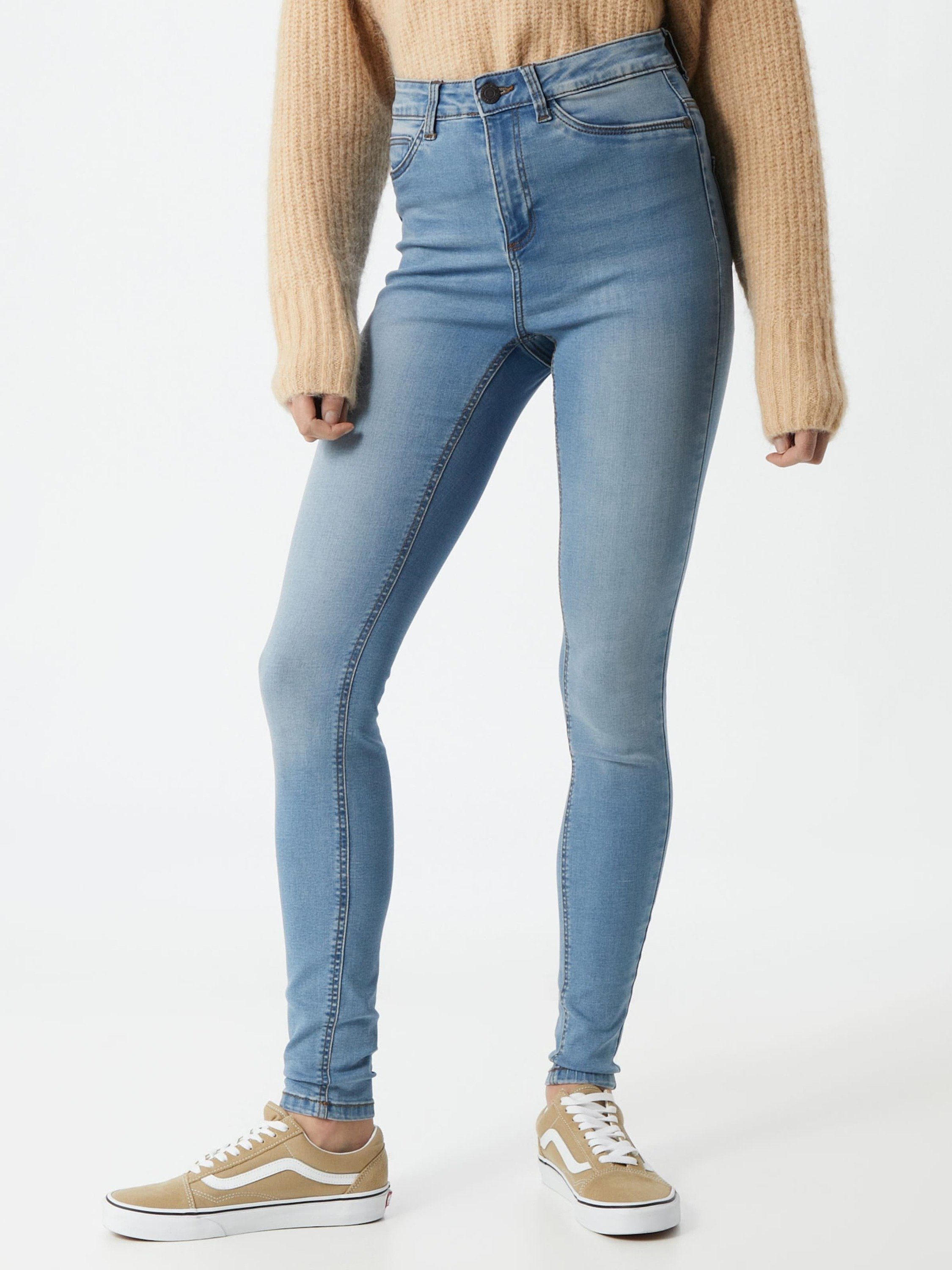 Noisy may Skinny-fit-Jeans NMCALLIE HW SKINNY JEANS VI059LB NOOS günstig online kaufen