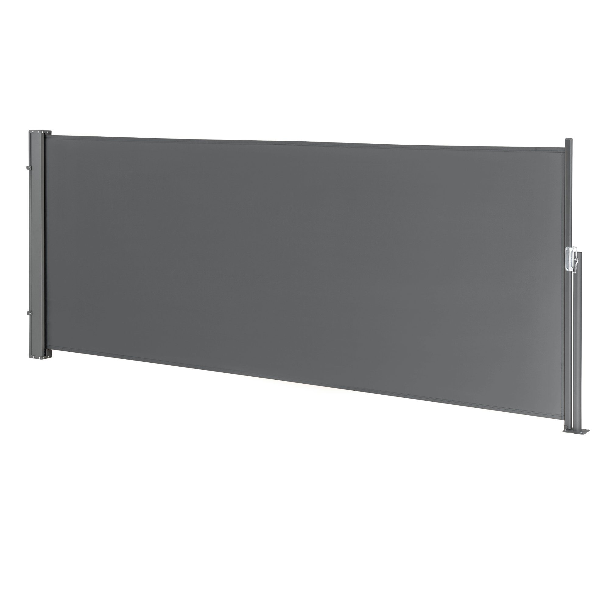pro.tec Seitenmarkise »Arrentela« Sichtschutz 300 x 120 cm Grau günstig online kaufen