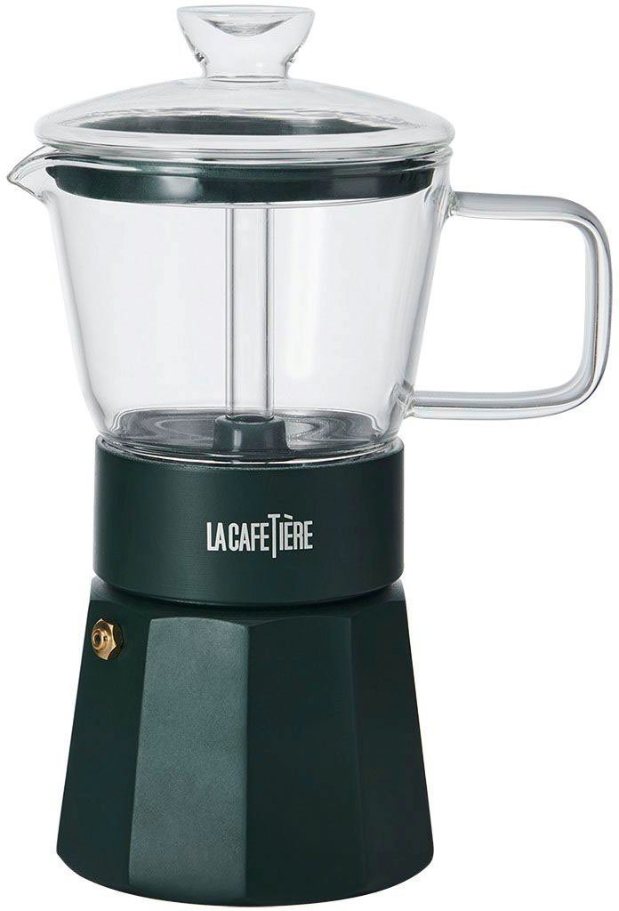 La Cafetière Кавоварка еспресо, 290l Kaffeekanne, Aus hochwertigem, rostfreiem Edelstahl mit induktionsgeeignetem Boden