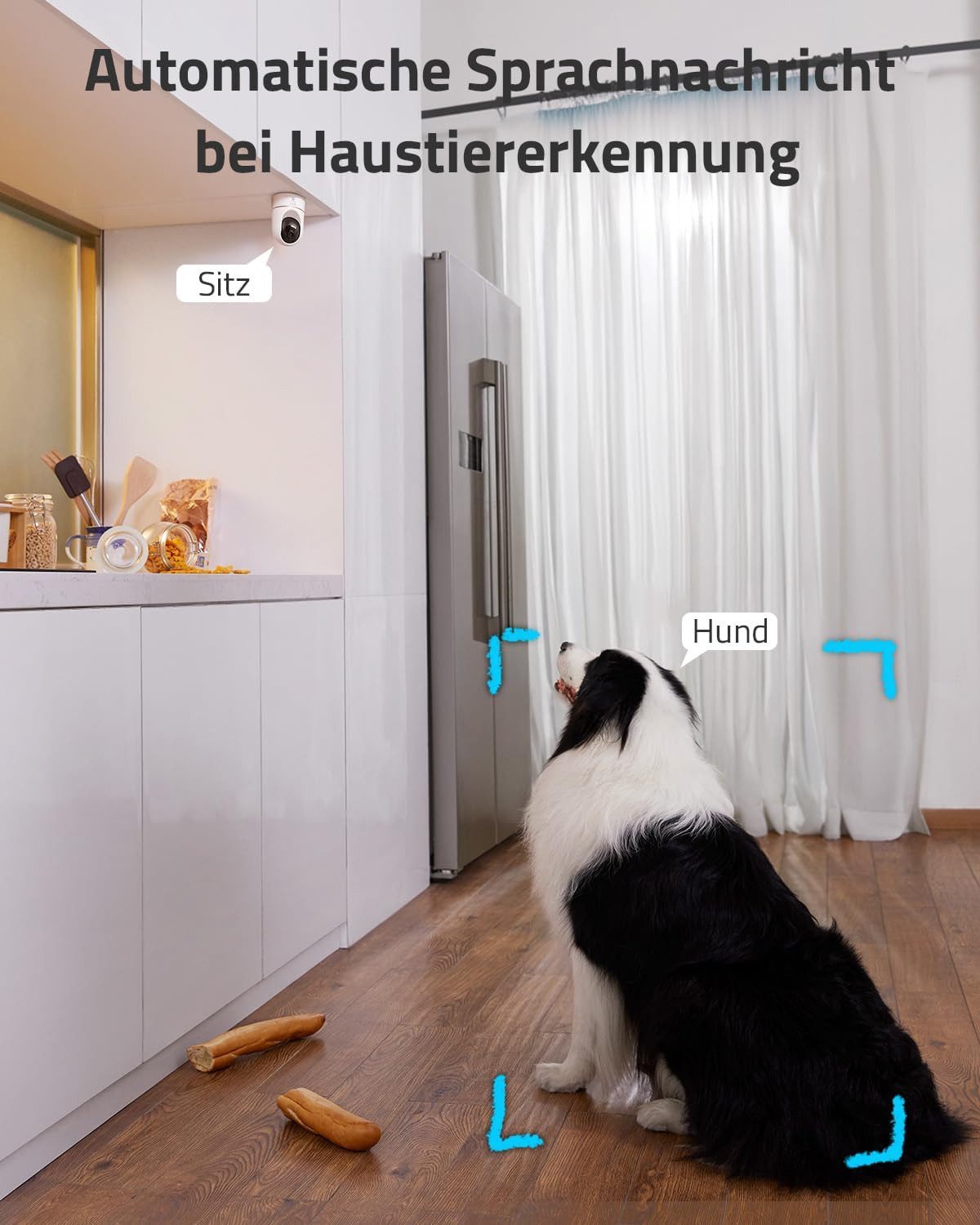 eufy Security Überwachungskamera Solo Indoor eufyCam (Innenbereich, 1-tlg., HomeBase nicht kompatibel)