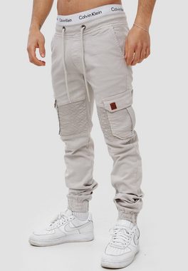 OneRedox Straight-Jeans H-3414 (Chino Cargohose Streetwear, 1-tlg) Freizeit Business Casual