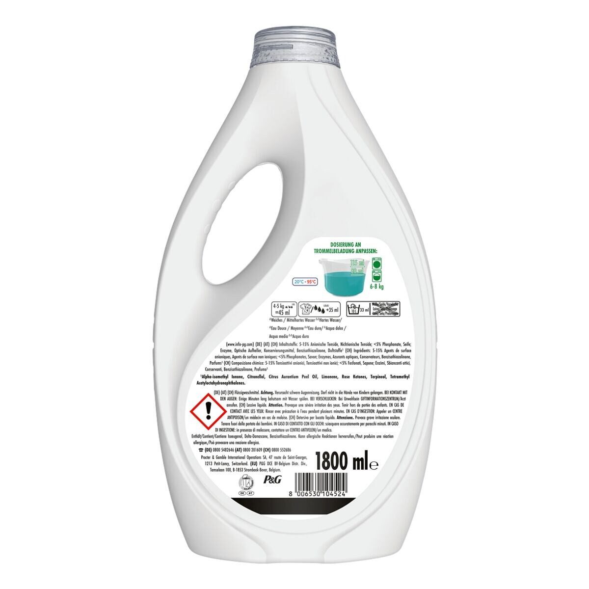 ARIEL Universal+ Vollwaschmittel (40 WL / 1,8 kg)
