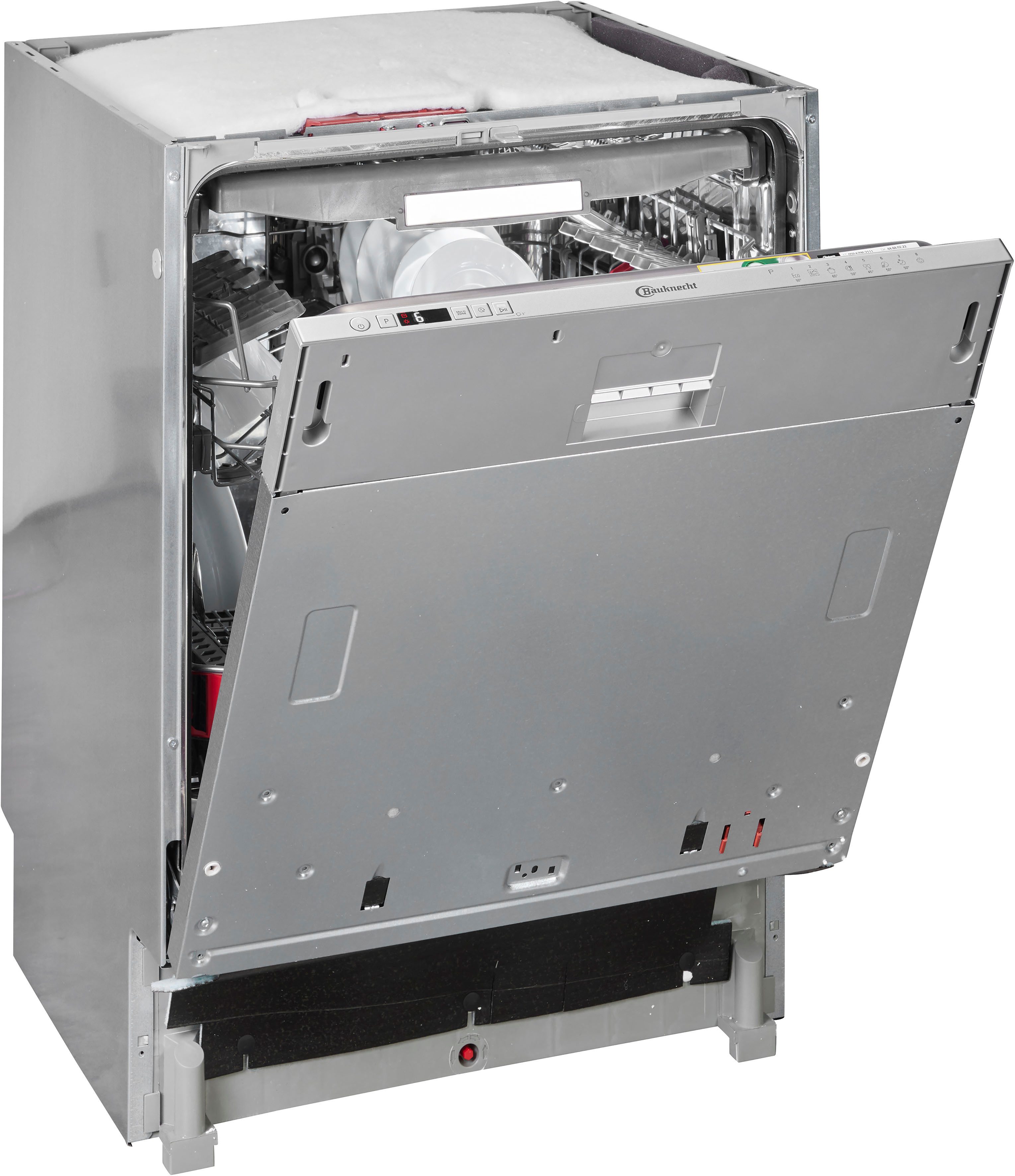 BAUKNECHT vollintegrierbarer Geschirrspüler OBIC Ecosilent 8650, 14 Maßgedecke