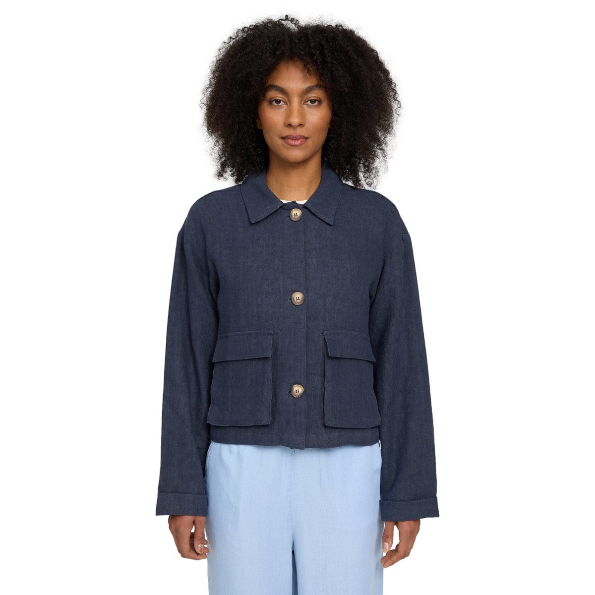 MAZINE Blouson Mazine Short Linen Jacket - Sommerjacke