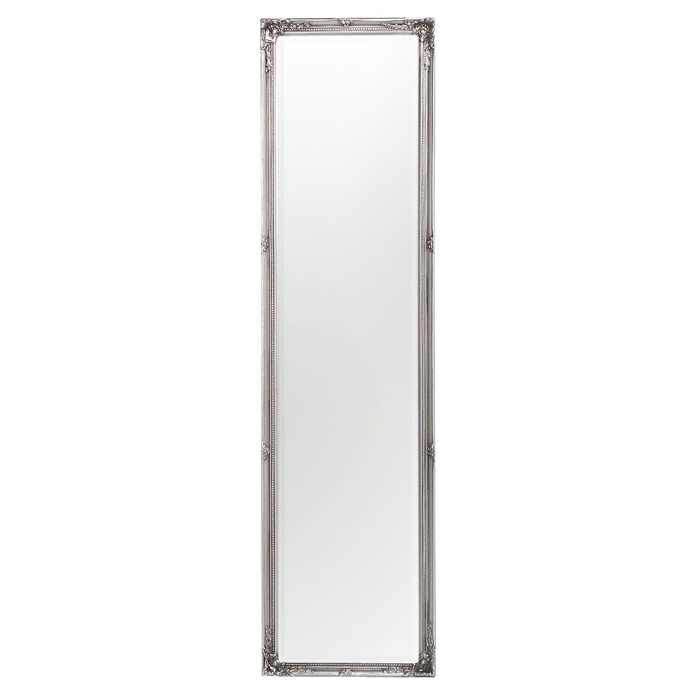 Wandspiegel 130x40cm Antik-Silber Spiegel barock GRACY LebensWohnArt