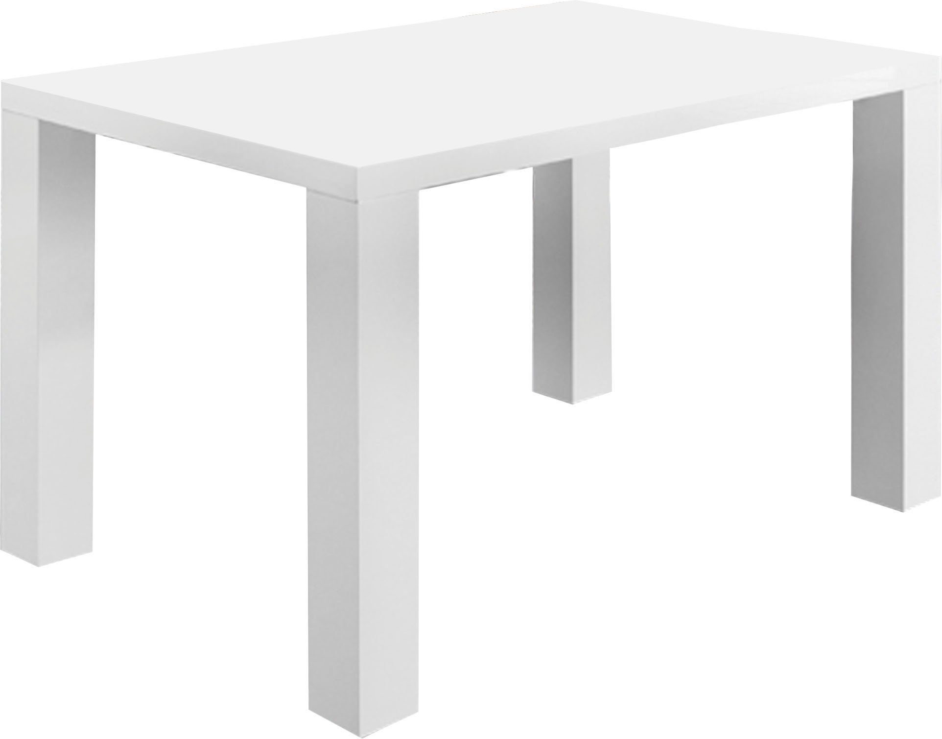 SalesFever Esstisch Esbjerg - Stilvoller Tisch, Eleganter Hochglanz für anspruchsvolle Ästhetik