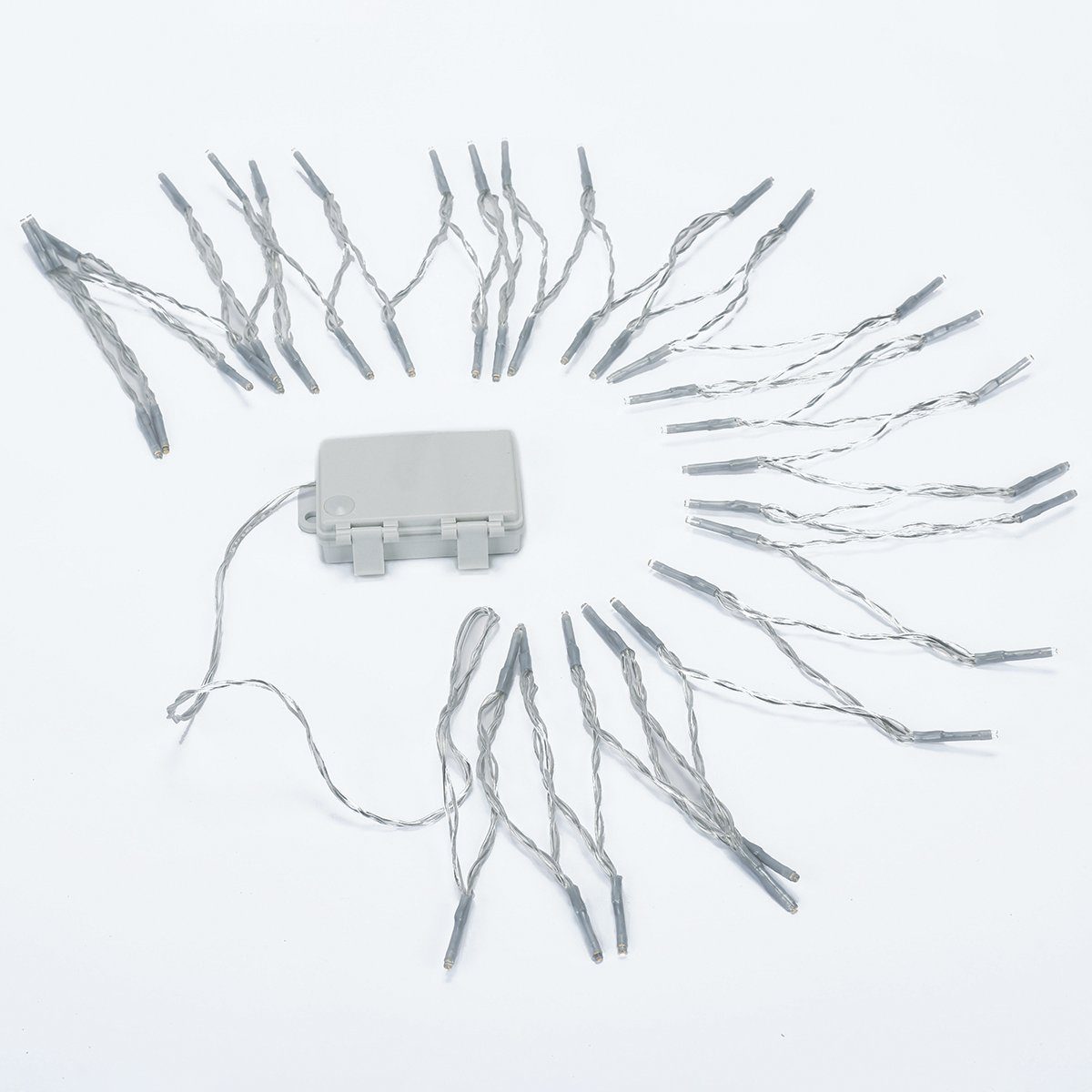 MeLiTec LED-Lichterkette XM57, batteriebetriebene Deko Kette Timer Dimmer 5 günstig online kaufen