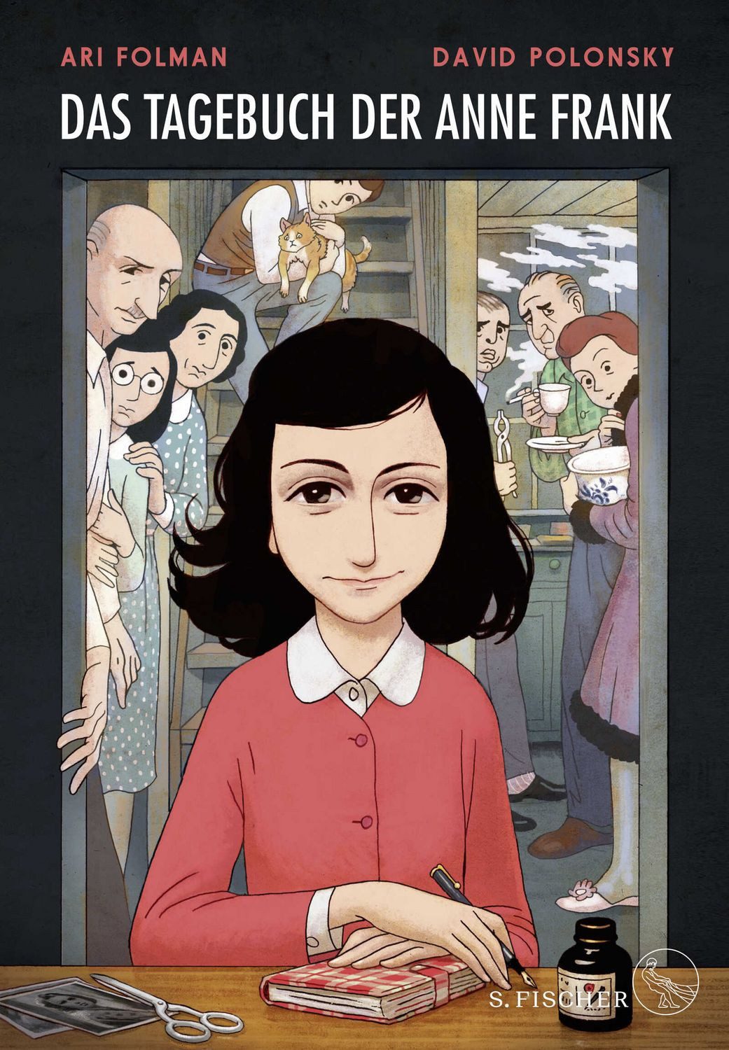 Das Tagebuch der Anne Frank / Anne Frank, David Polonsky, Ari Folman, Graphic Diary. Umgesetzt von Ari Folman und David Polonsky