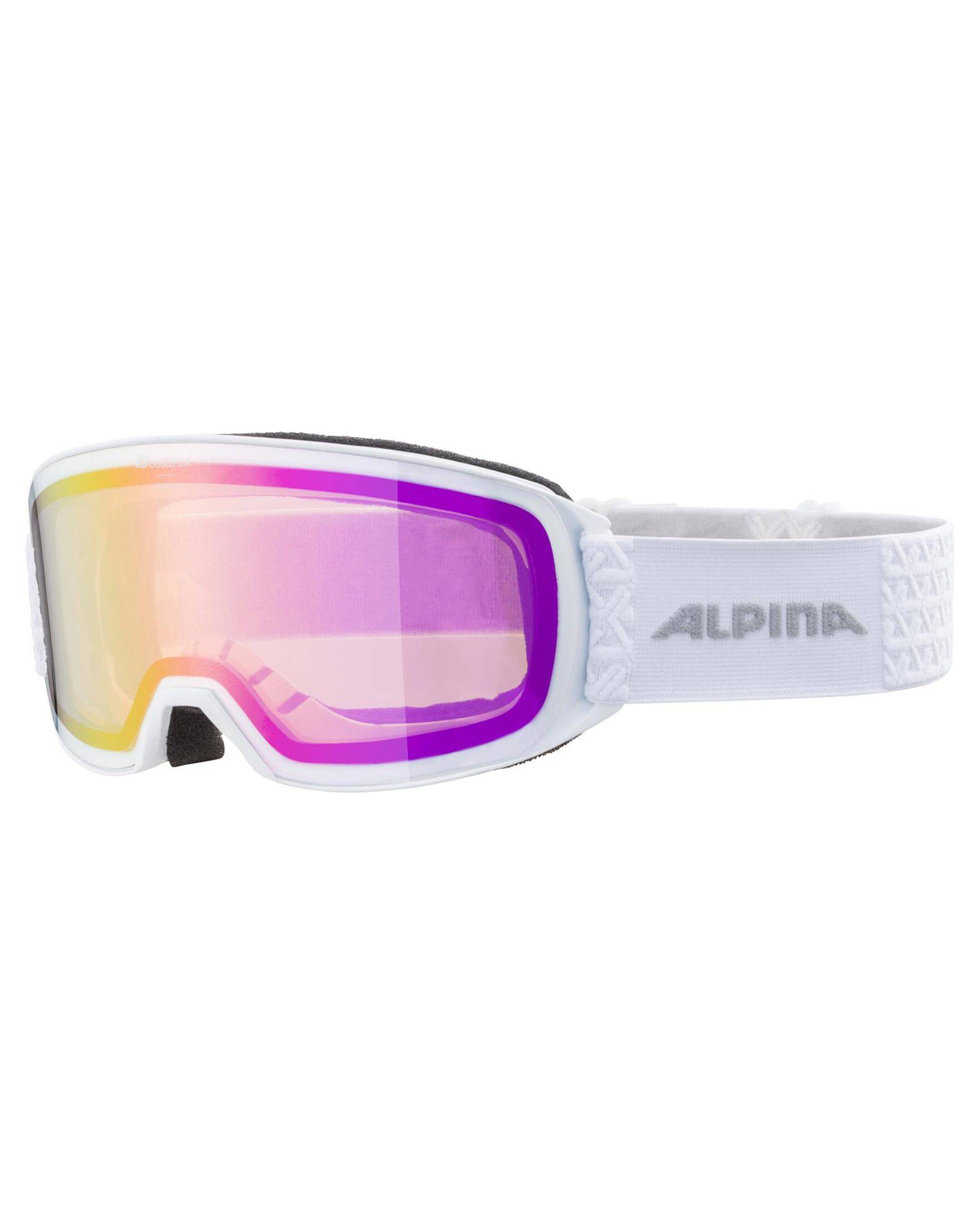 Alpina Sports Skibrille Skibrille/Snowboardbrille NAKISKA Q-LITE Karo 2 (811)