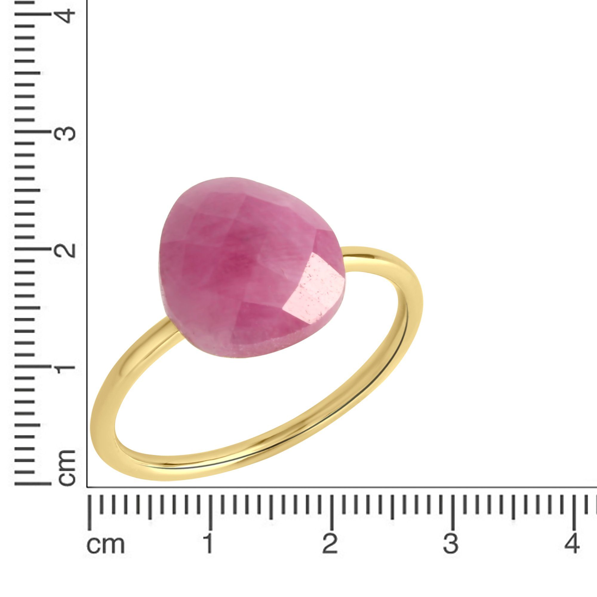 Jamelli Fingerring Silber 925 vergoldet mit günstig online kaufen