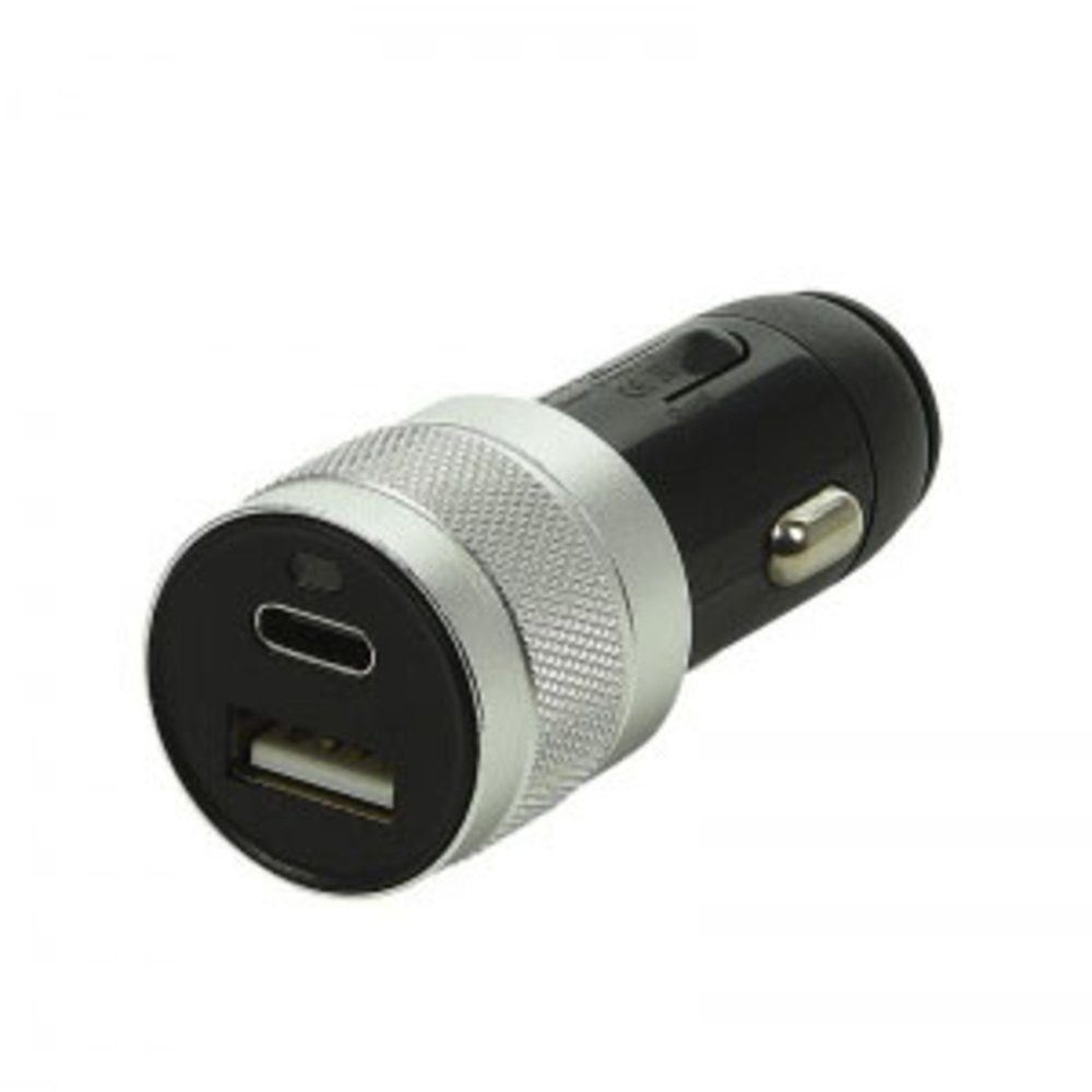 ProPlus Kfz-Relais ProPlus USB-Ladegerät 12 - 24 V, USB & USB-C 12 - 24 V/DC