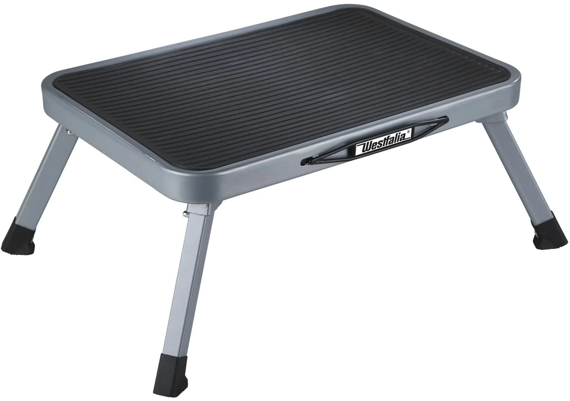 Westfalia Werkzeug Tritthocker Faltbarer Tritthocker grau