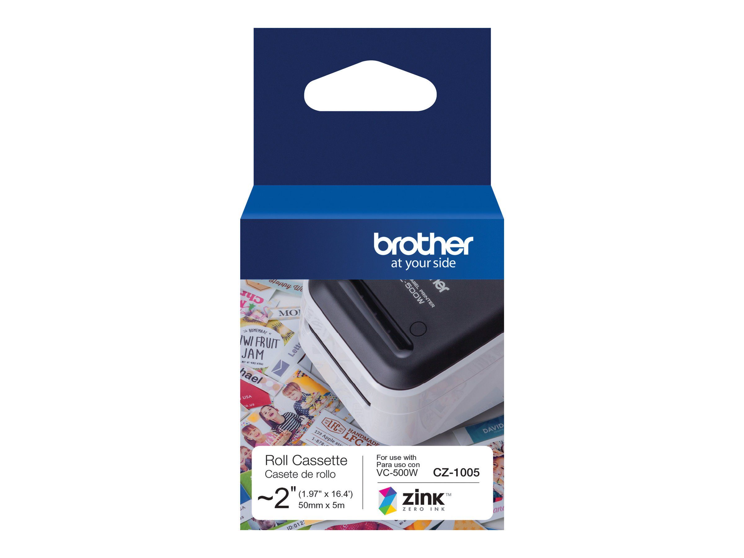 Thumbnail - Brother Beschriftungsband BROTHER CZ-1005 50 mm wide ribbon for VC-500W