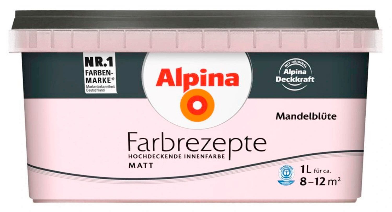 Alpina Wandfarbe Farbrezepte Wandfarbe 1 Liter hochdeckend Farbwahl Matt Alpina – Bild 2 von 4