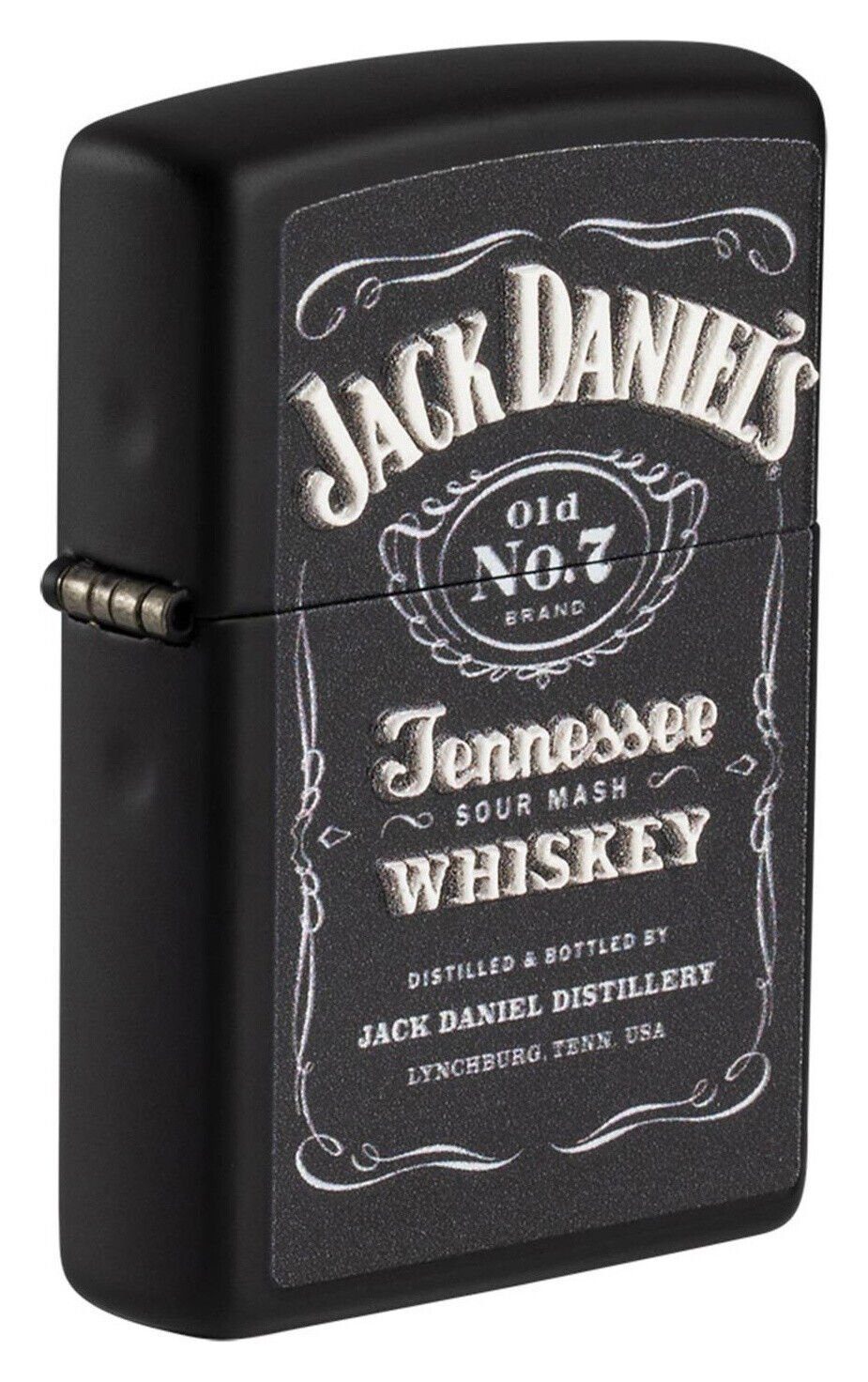 Feuerzeug Zippo Feuerzeug - Jack Daniel's schwarz 3 D-Druck