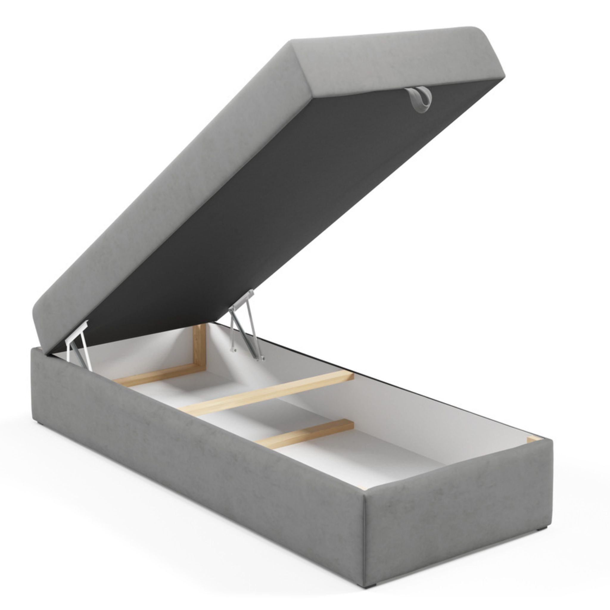 Best for Home Boxspringbett Elegantes Single Boxspringbett mit Bonellmatrat günstig online kaufen