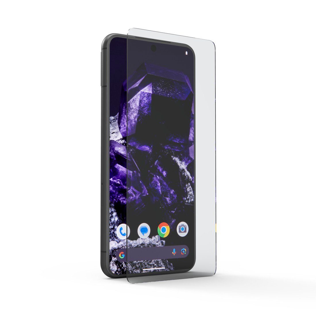 Displayschutzglas Schutzglas Echtglas Smartphone für Google Pixel 8, transparent