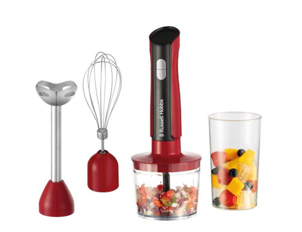 RUSSELL HOBBS Stabmixer Desire 3in 1 27140-56, 500 W, rot