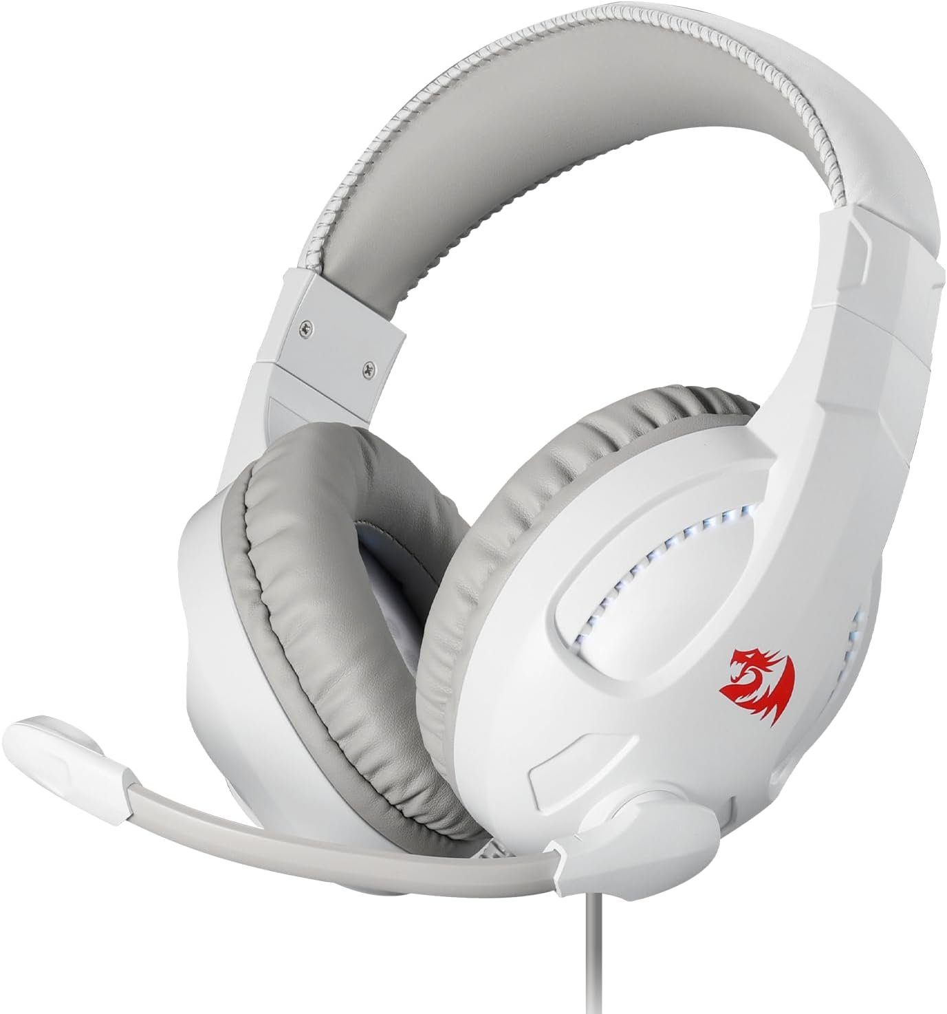 Redragon H211 RGB, 7.1-Surround-Sound Gaming-Headset (leichtes Over-Ear-Headset, mit Kabel, Komfort mit Memory-Schaum, leicht, Mikrofon, Multi-Plattform, PC, Xbox)