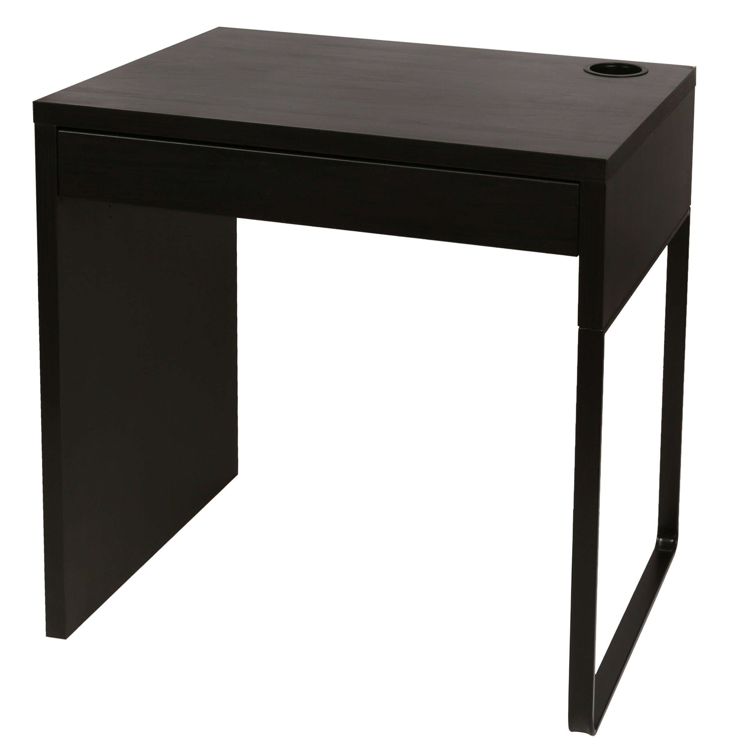 IKEA Schreibtisch MICKE Schwarzbrauner Schreibtisch 73x50 cm IKEA