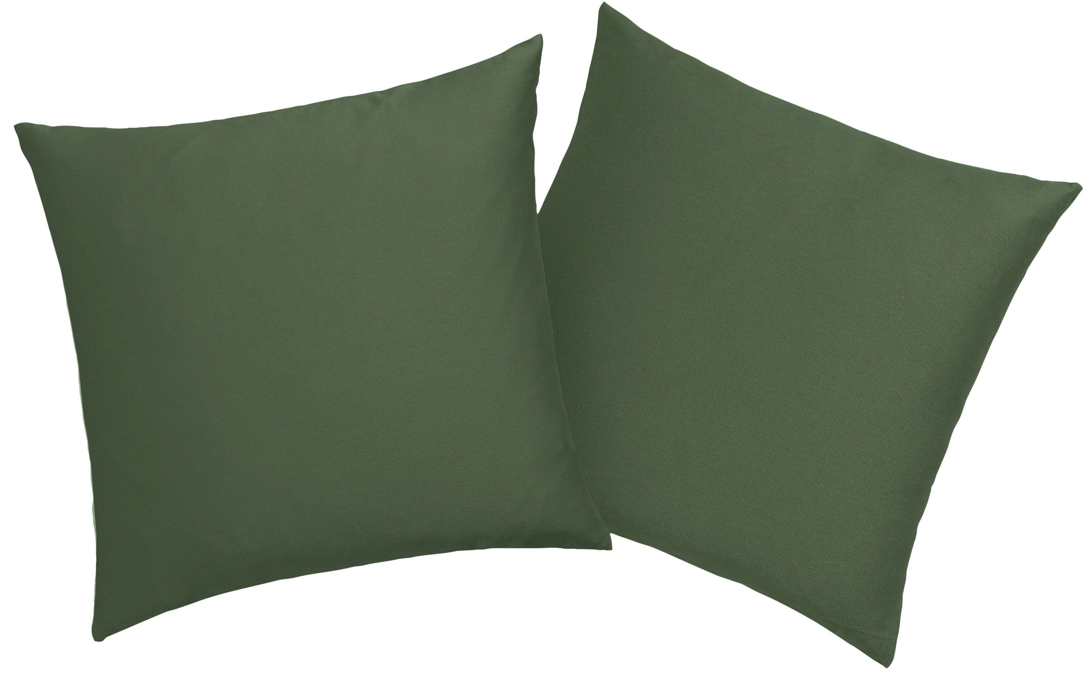 OTTO home Kissenbezug Mila, (2 Stück), Satin Qualität, in Uni Design