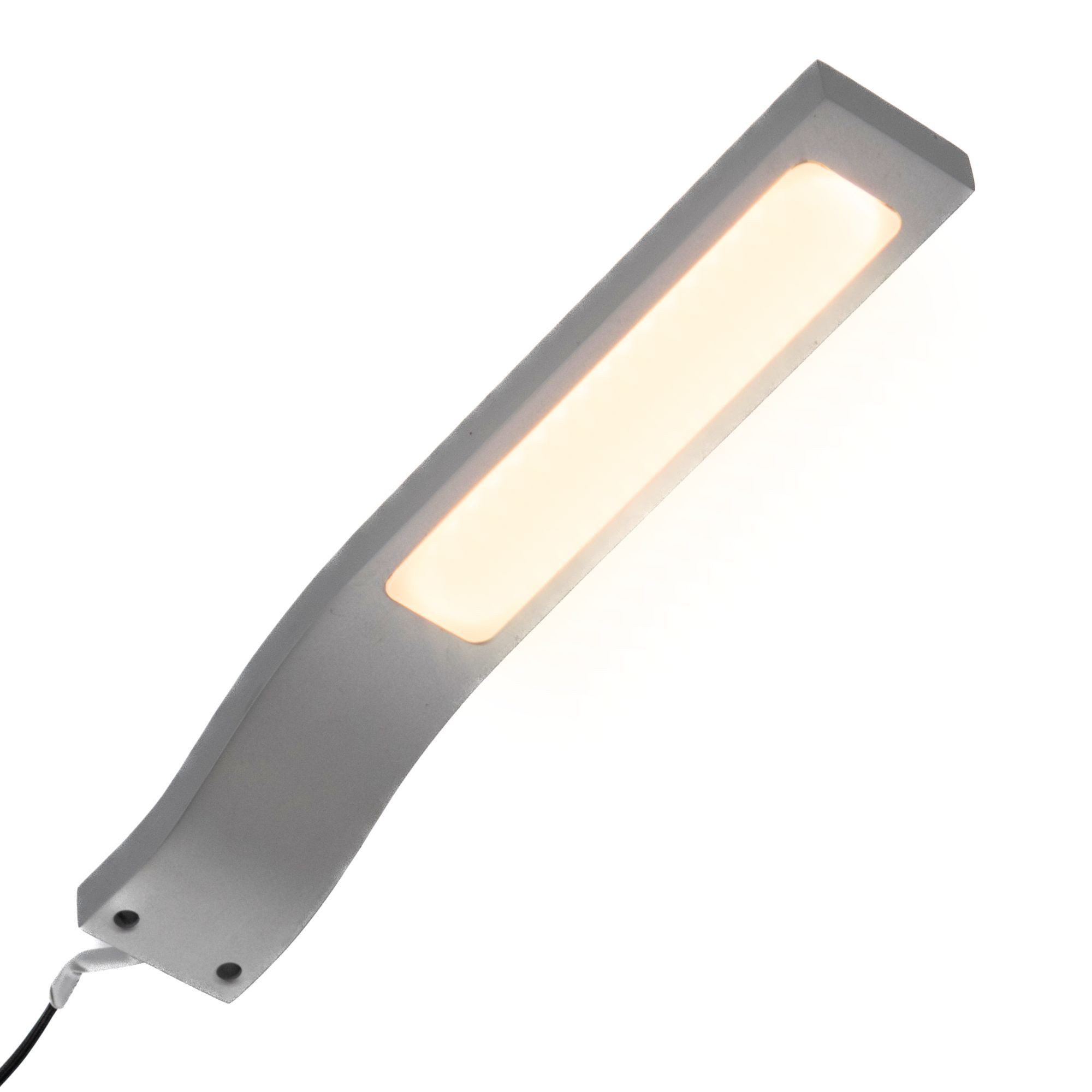 kalb Aufbauleuchte LED Aufbauleuchte 3W 3000K/ 4000K Schrankleuchte Set inkl. Netzteil, 1er Set, warmweiß