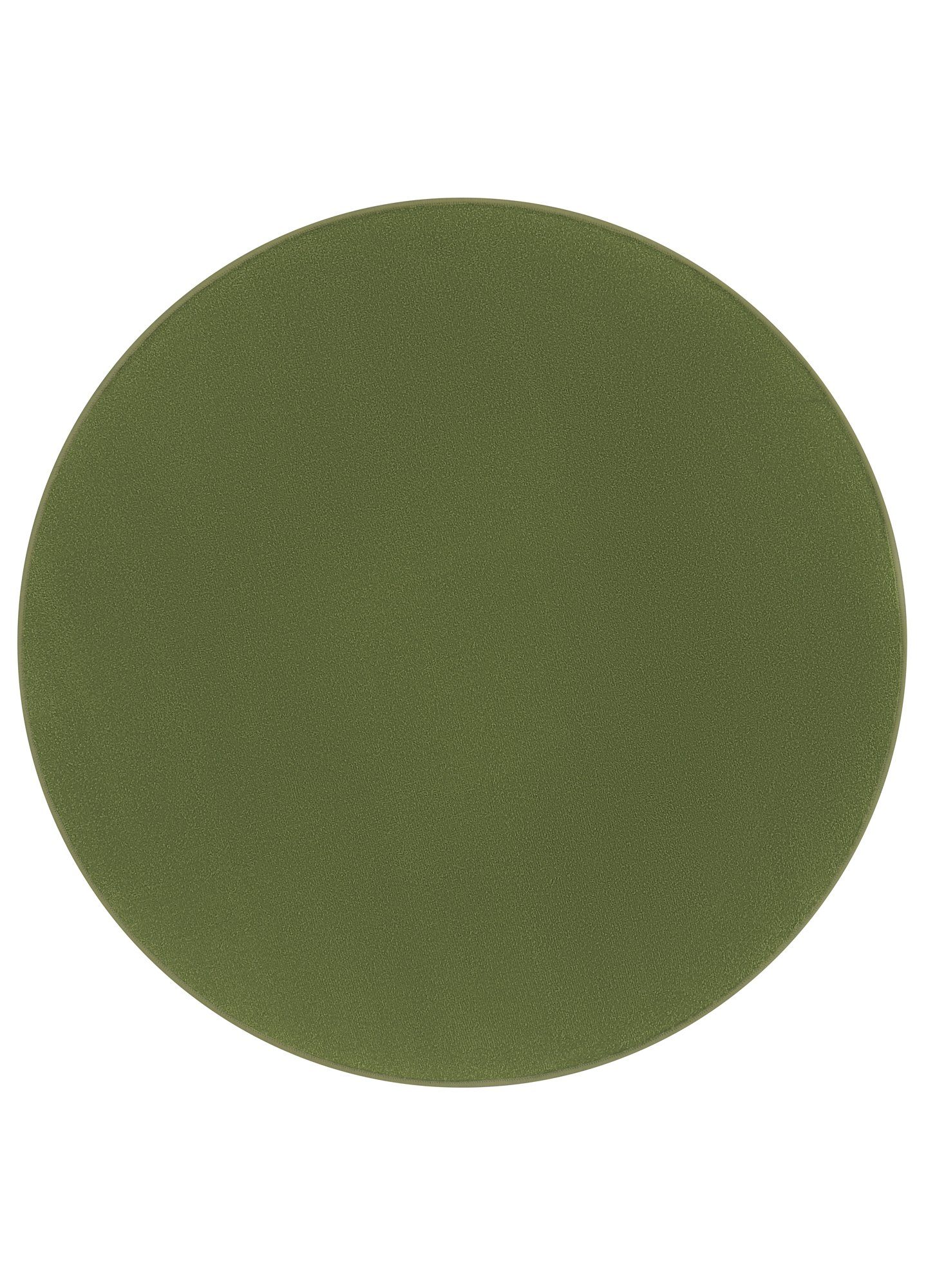 Tapiso Teppich MONO, rund, Höhe: 6 mm, Kurzflor Indoor Outdoor Einfarbig günstig online kaufen