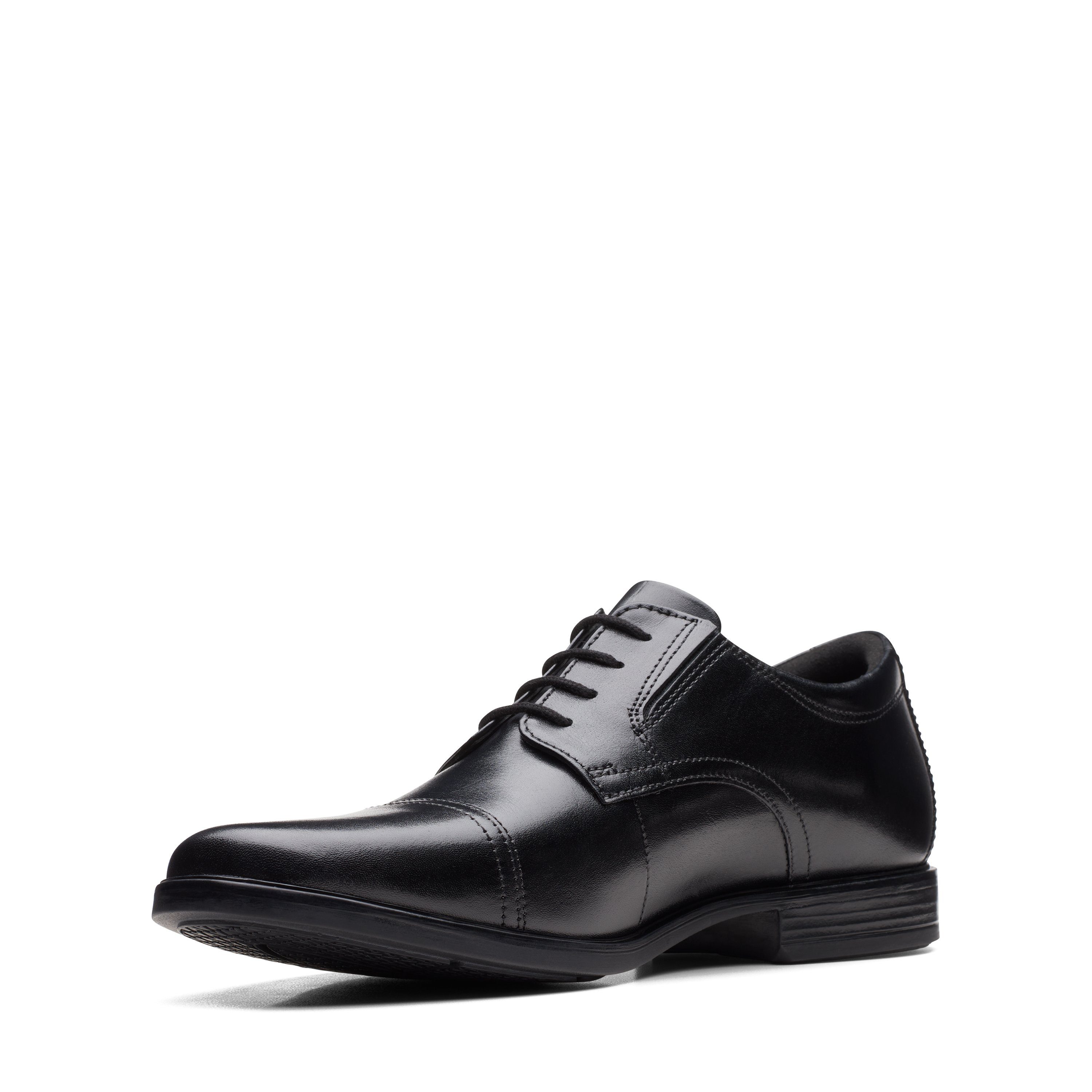 Clarks Howard Cap Schnürschuh in eleganter Optik, Freizeitschuh, Halbschuh, Schnürschuh