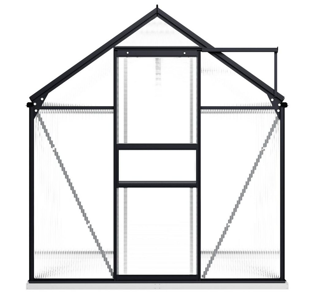 DOTMALL Gewächshaus aus Aluminium, 3,61... DOTMALL Gewächshaus aus Aluminium, 3,61...