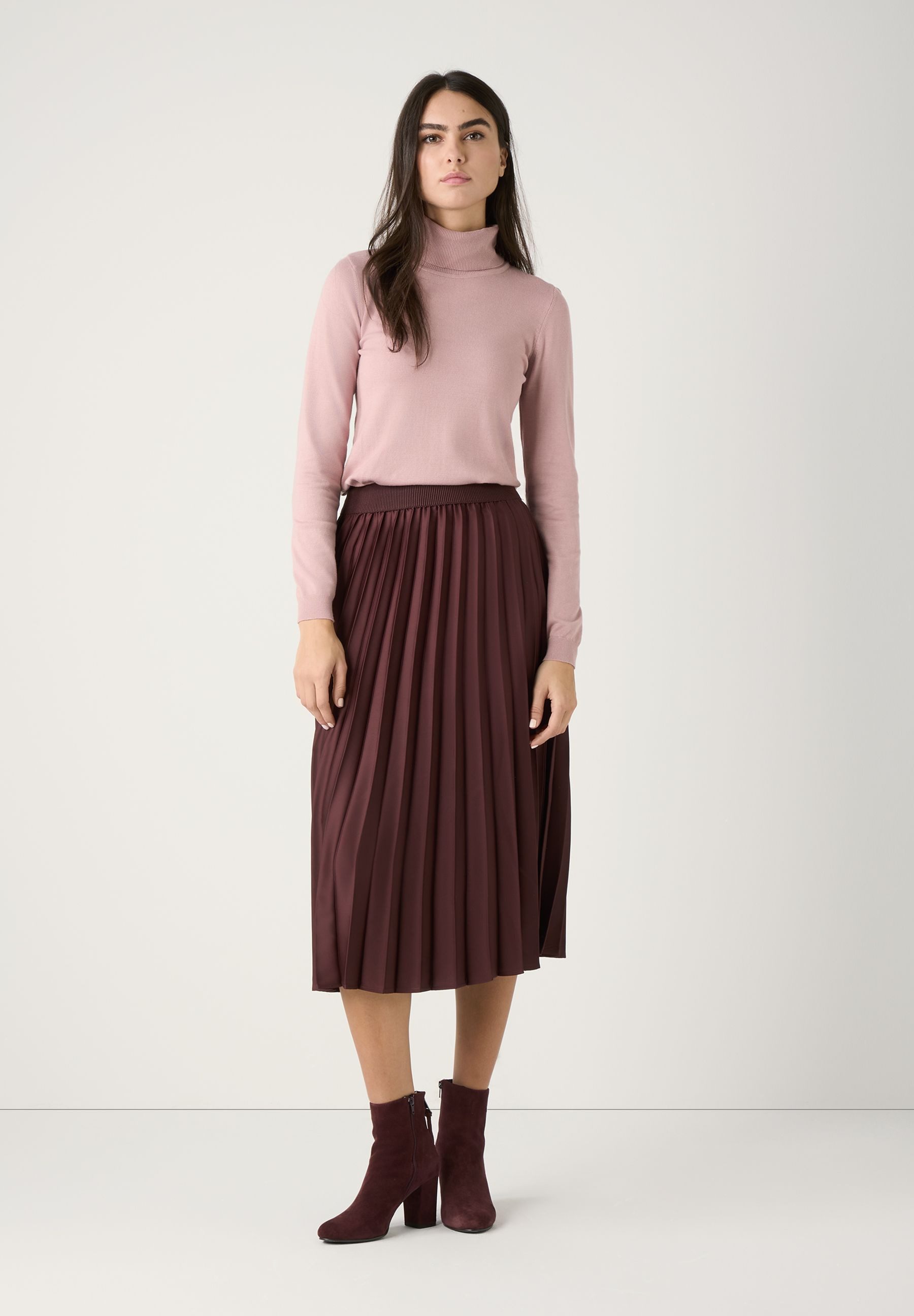 MORE&MORE Faltenrock günstig online kaufen