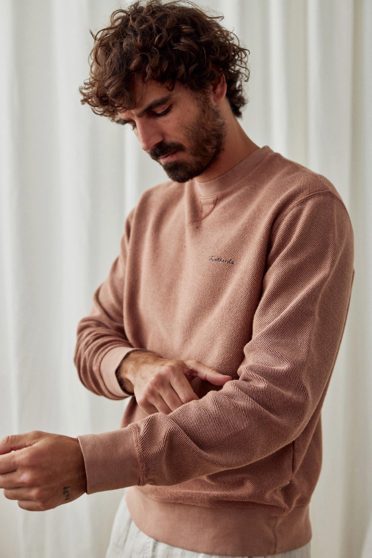 TWOTHIRDS Rundhalspullover Fatu Hiva - Veganer Sweatshirt aus recycelten Materialien