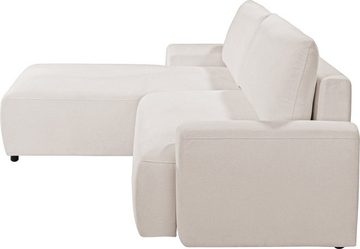 exxpo - sofa fashion Ecksofa Gato, L-Form, 2 Teile, inklusive Bettfunktion und Bettkasten