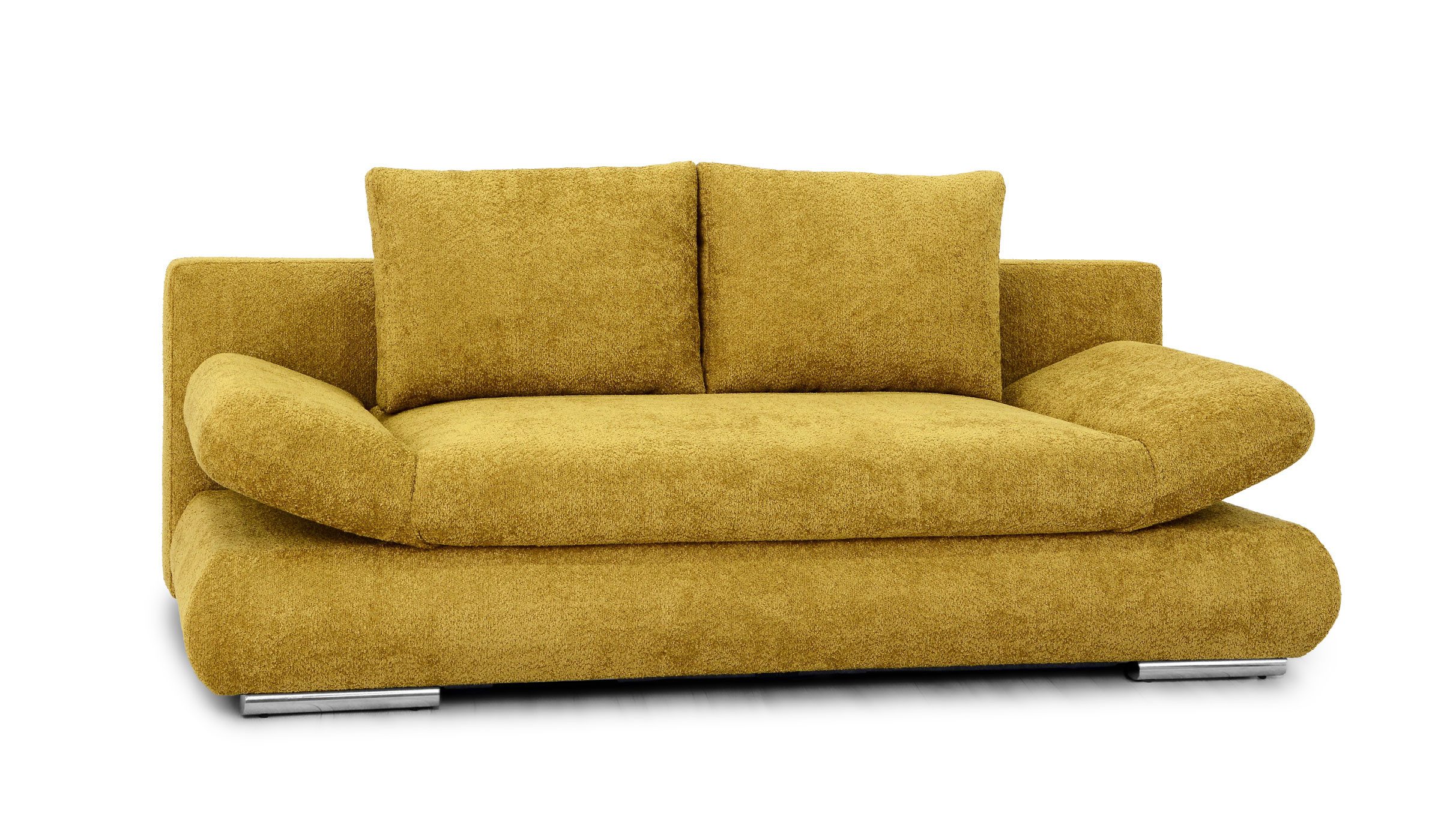 Hygger Möbelhaus Schlafsofa NEXT Schlafsofa mit Bettfunktion, Bettkasten & Federkern, 145 × 202 cm Liegefläche für den täglichen Schlaf, verstellbare Armlehnen, großer Bettkasten, pflegeleichter Bezug
