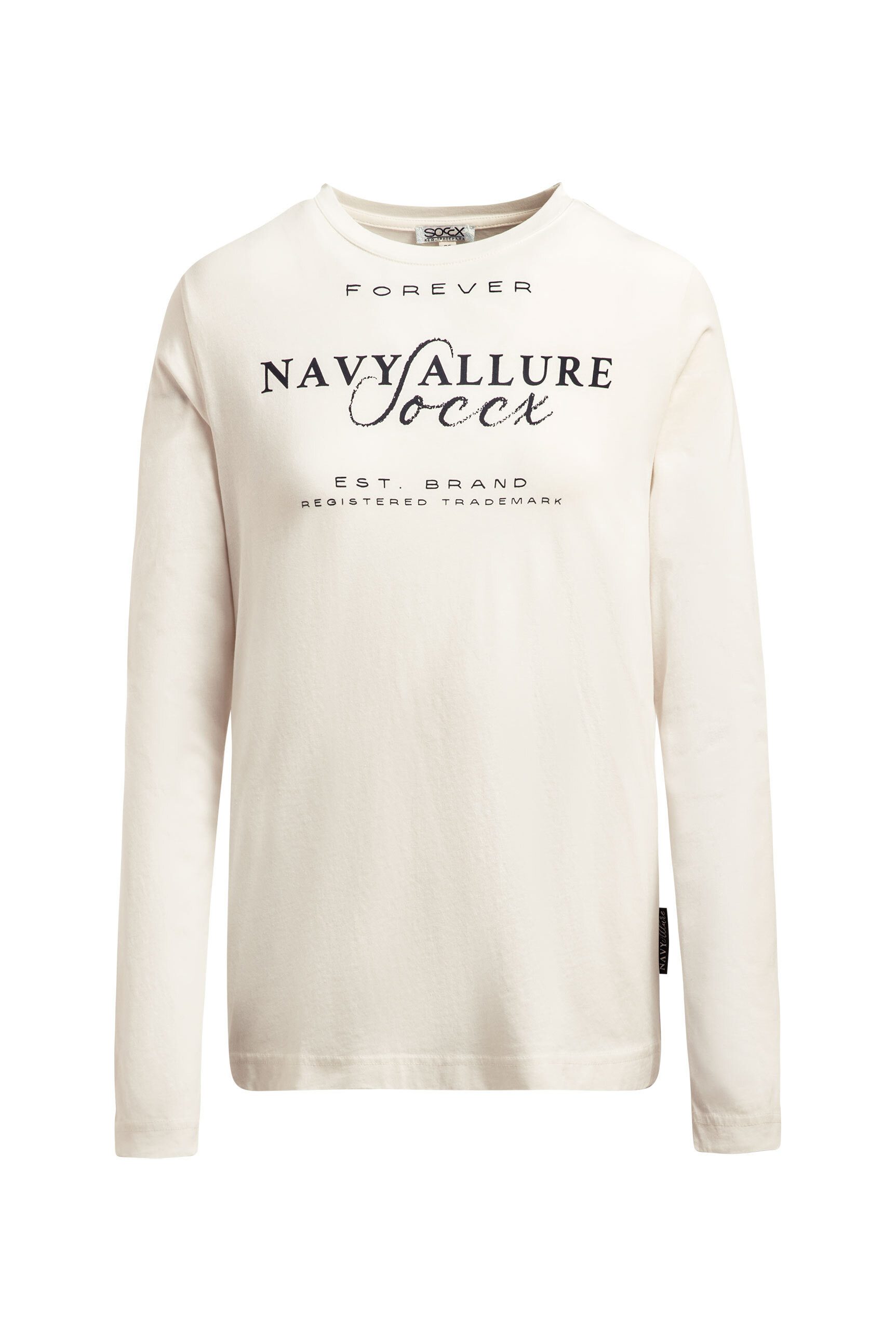 SOCCX Langarmshirt aus Baumwolle günstig online kaufen