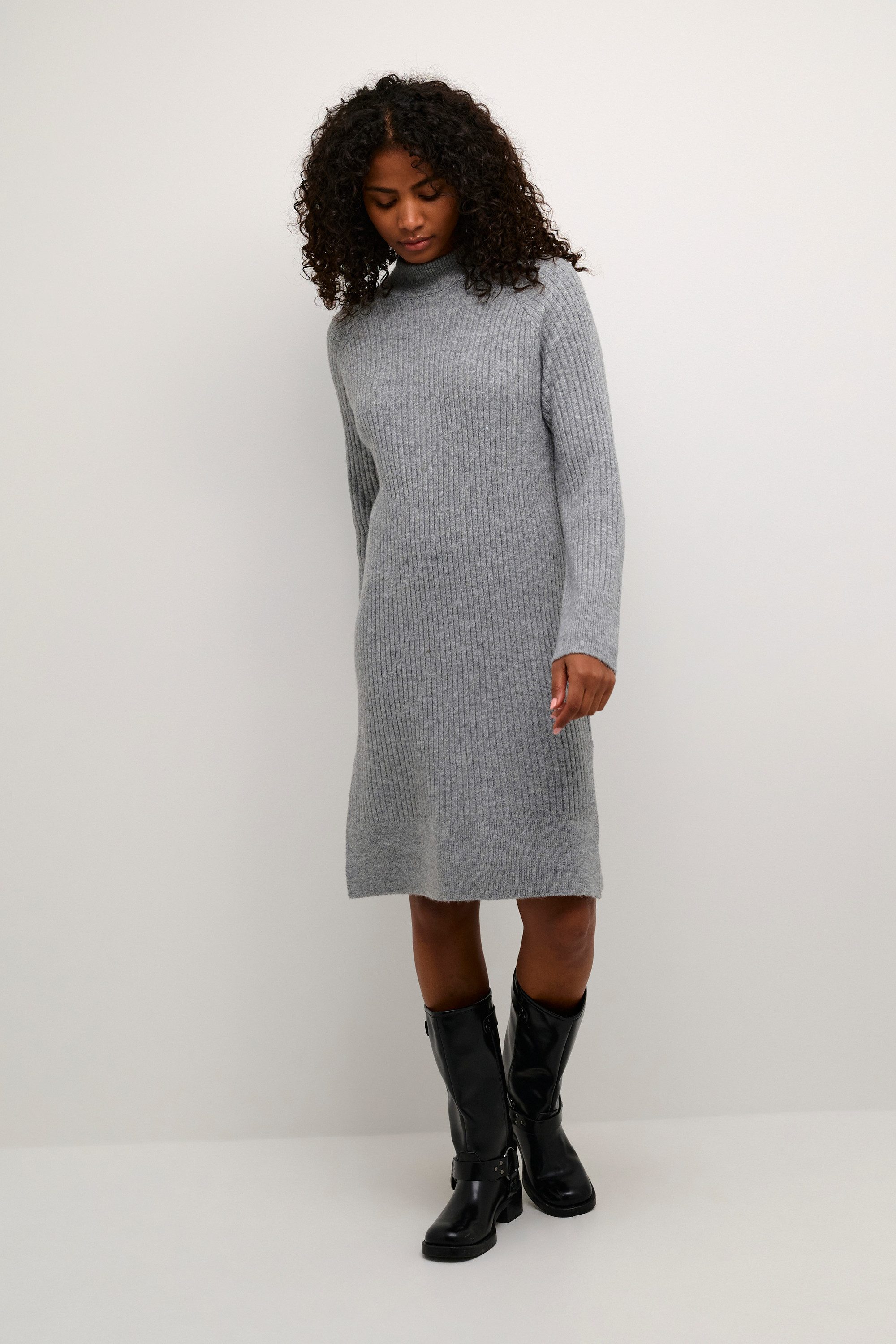KAFFE Strickkleid Kleid KArinya