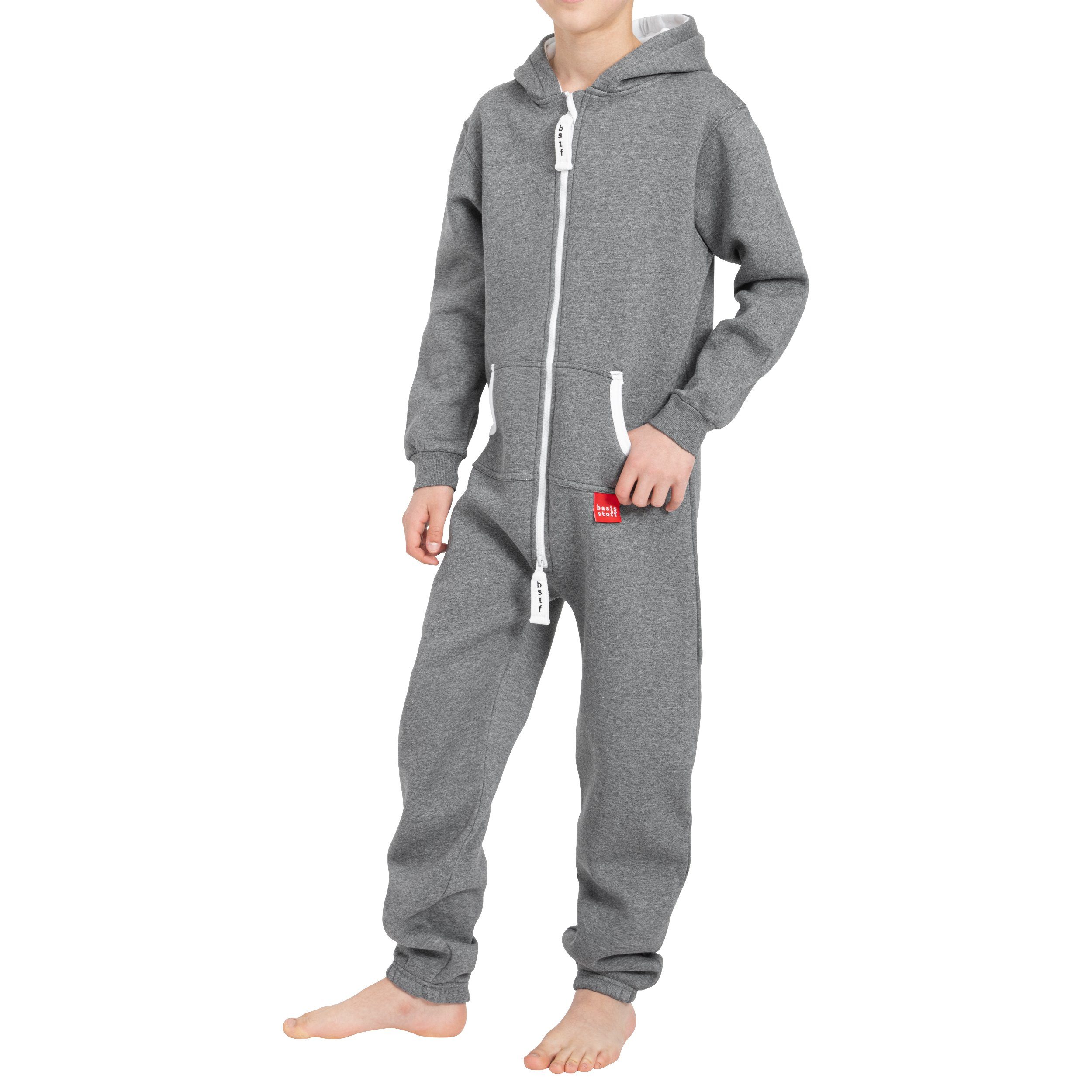 Basisstoff Jumpsuit Yuppie Kinder Jungen Mädchen Overall Onesie Anzug Kids