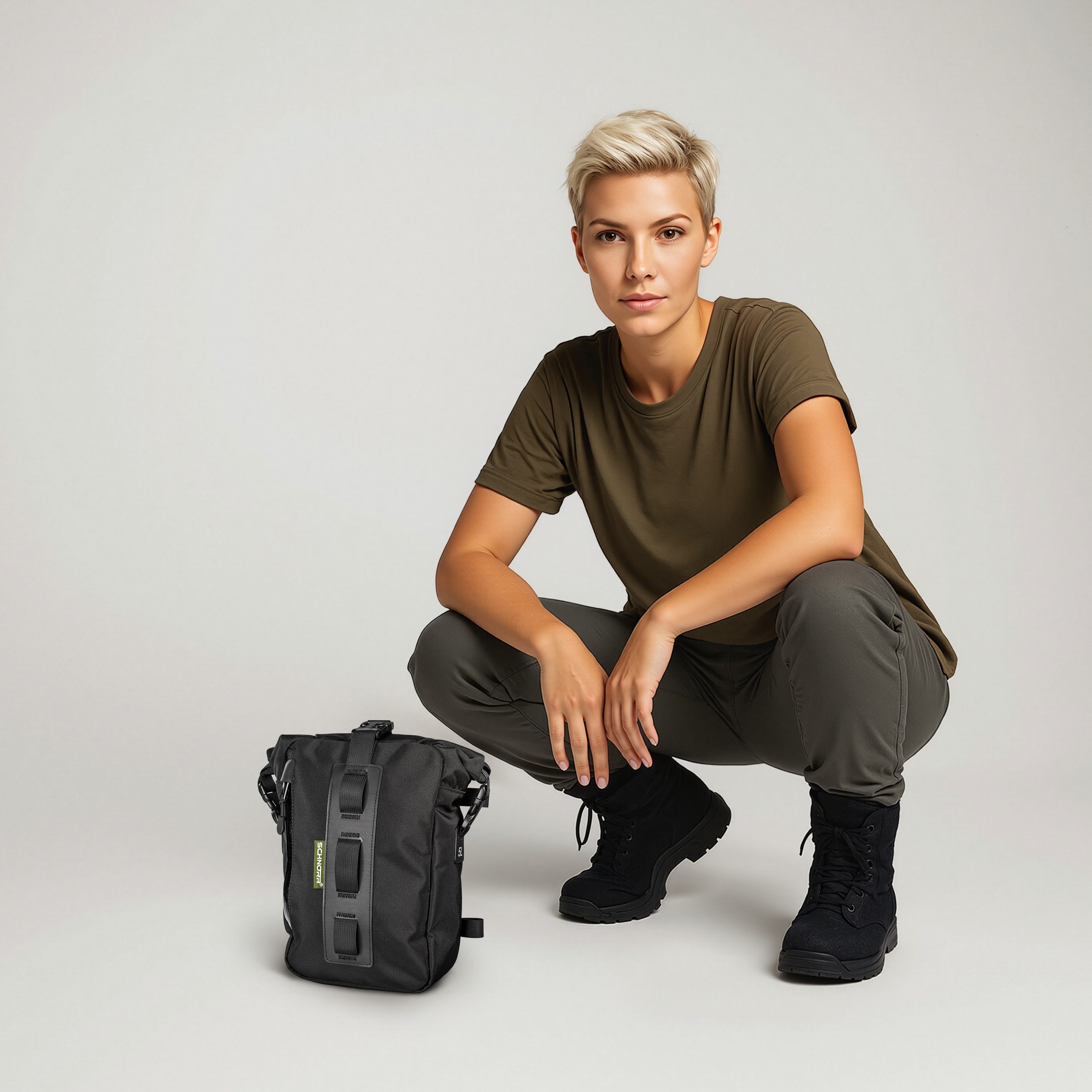 SCHNORR Gepäckträgertasche Motorrad-Hecktasche 5L wasserdicht mit Innenfutter – Bild 4 von 5