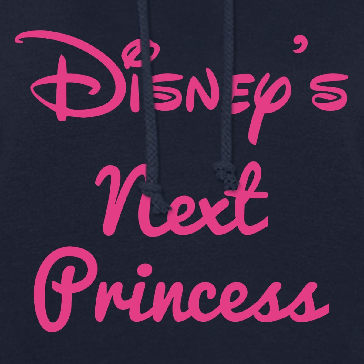 Spreadshirt Hoodie Disney Prinzessinen Disneys Next Princess Damen Hoodie (1-tlg)