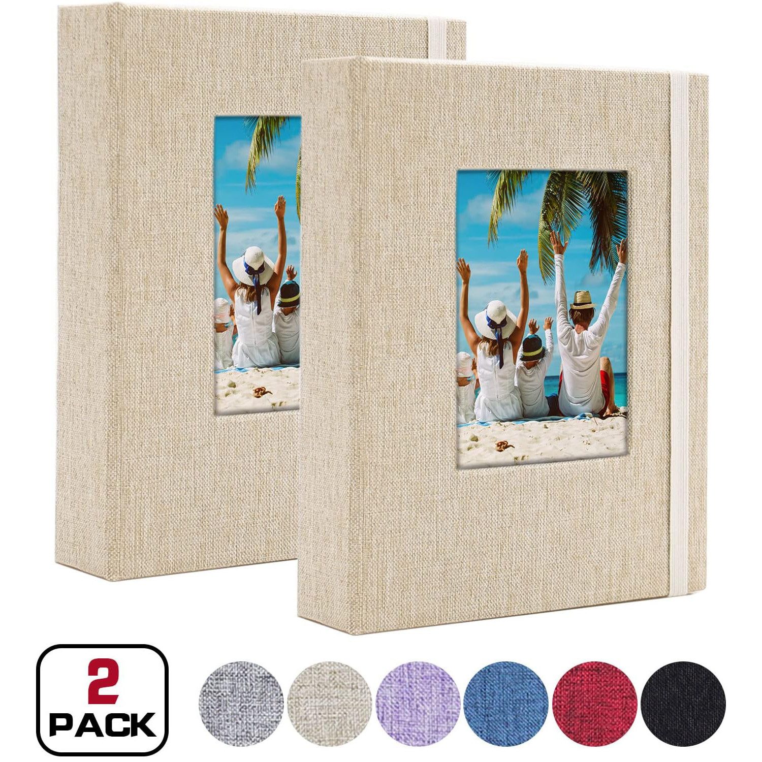 STILVORA Fotoalbum Fotoalbum Bilderalbum 6 Zoll Einsteck-Fotoalbum für Familienfotos (1-St), als verwendet, um Fotos, Postkarten, Kunstwerke u.s.w.