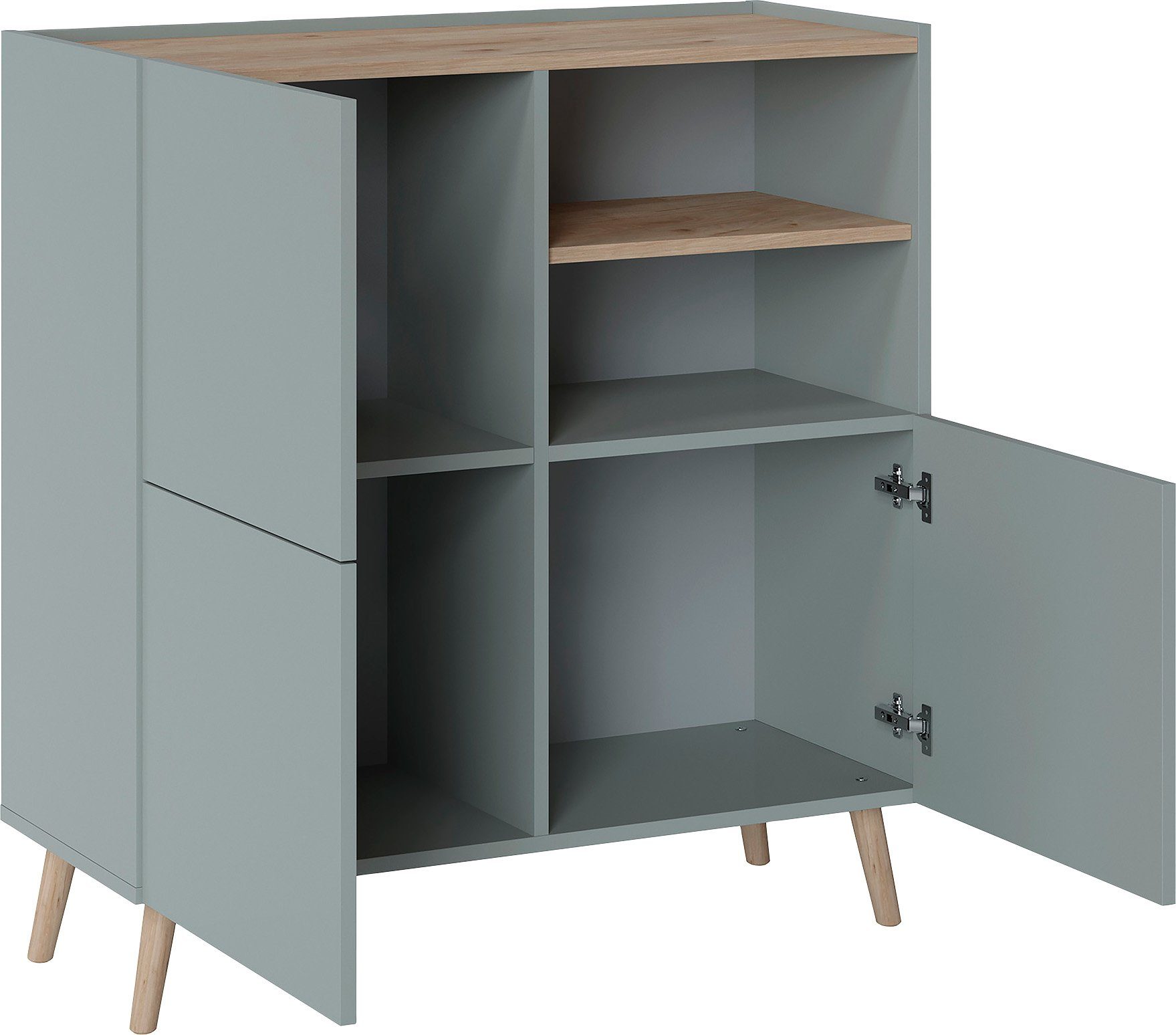 Home affaire Highboard Scandi, Höhe 105 cm