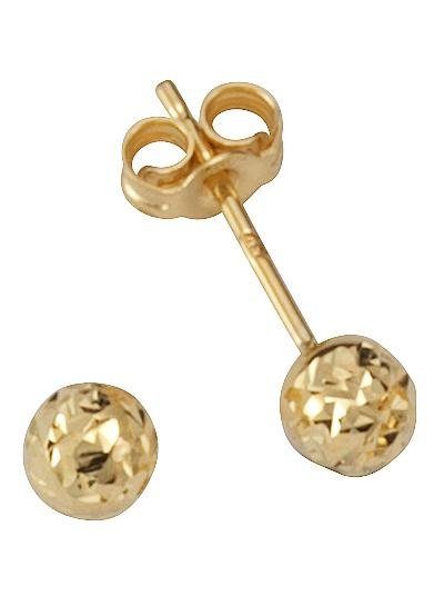 Firetti Paar Серьги-гвоздики Schmuck Geschenk Gold 375 Ohrschmuck rund diamantiert