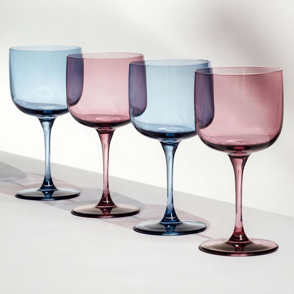 like. by Villeroy & Boch Weißweinglas Like Weinkelch, 2-tlg., Glas, Kristallglas, 2 Stck, spülmaschinenfest