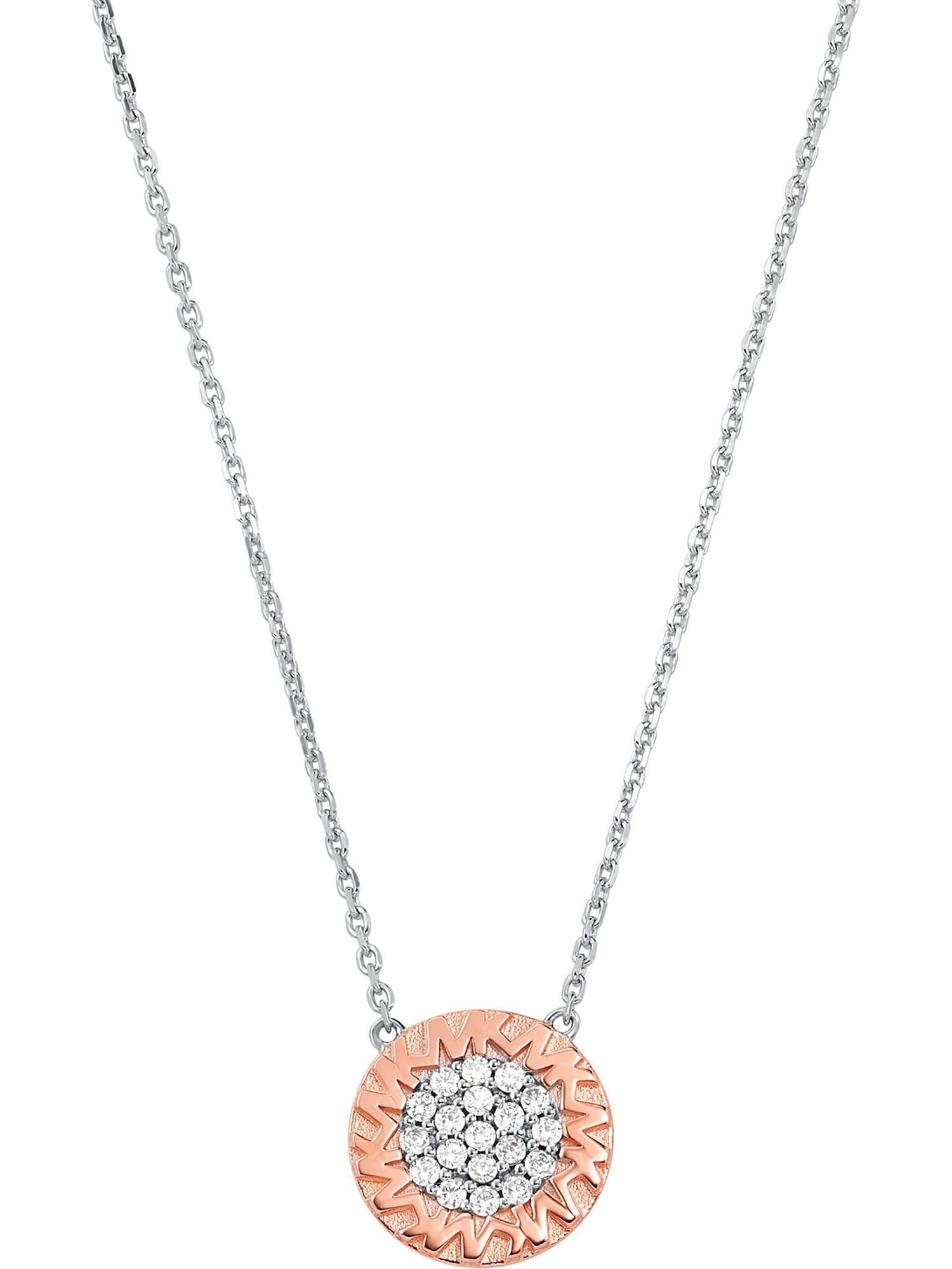 Collier Michael Kors Damen-Kette 925er Silber Zirkonia