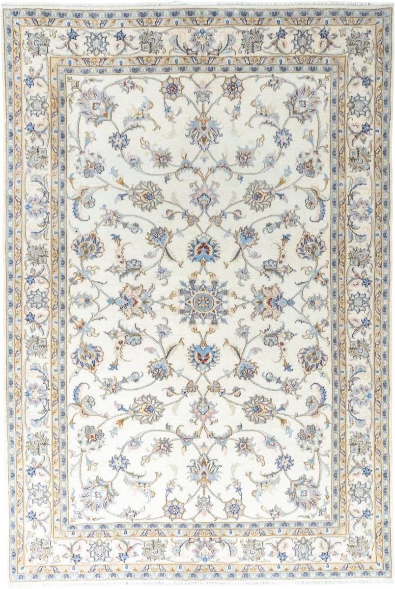 Orientteppich Mashhad 201x298 Handgeknüpfter Orientteppich / Perserteppich, Nain Trading, rechteckig, Höhe: 12 mm