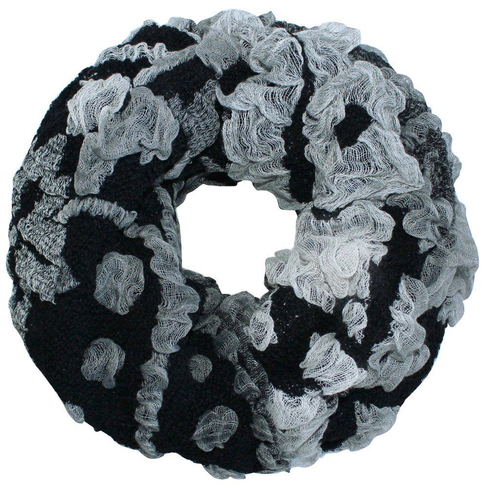 Strickschal Winter Schal Damen Schlauchschal Flauschig Warm Rundschal Strickschal
