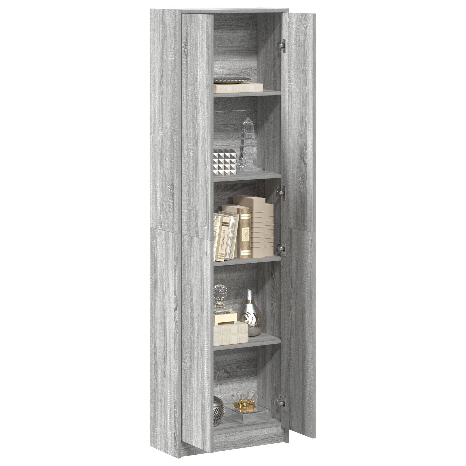 vidaXL Kleiderschrank Kleiderschrank Grau Sonoma 55x25x189 günstig online kaufen
