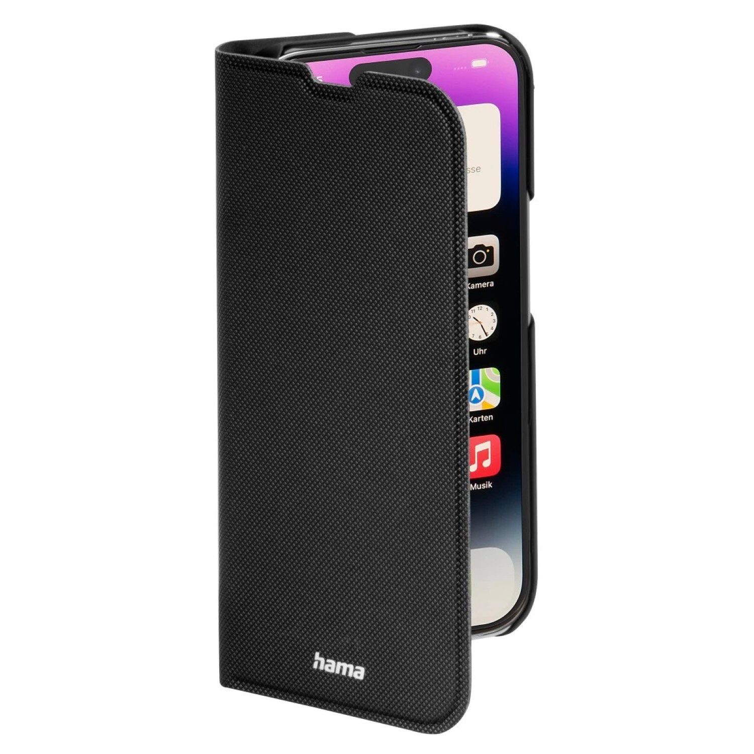 Hama Handyhülle Booklet Slim Pro für Apple iPhone 14 Pro Max, Klapptasche Schutz-Hülle Book Case Cover Etui Tasche Bag Wallet – Bild 2 von 5