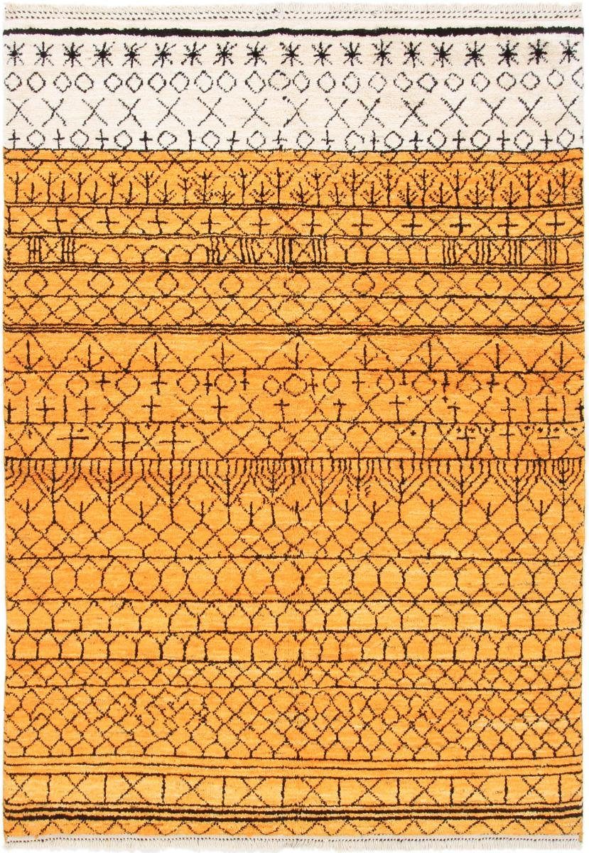 Orientteppich Berber Maroccan 164x239 Handgeknüpfter Moderner Orientteppich, Nain Trading, rechteckig, Höhe: 20 mm