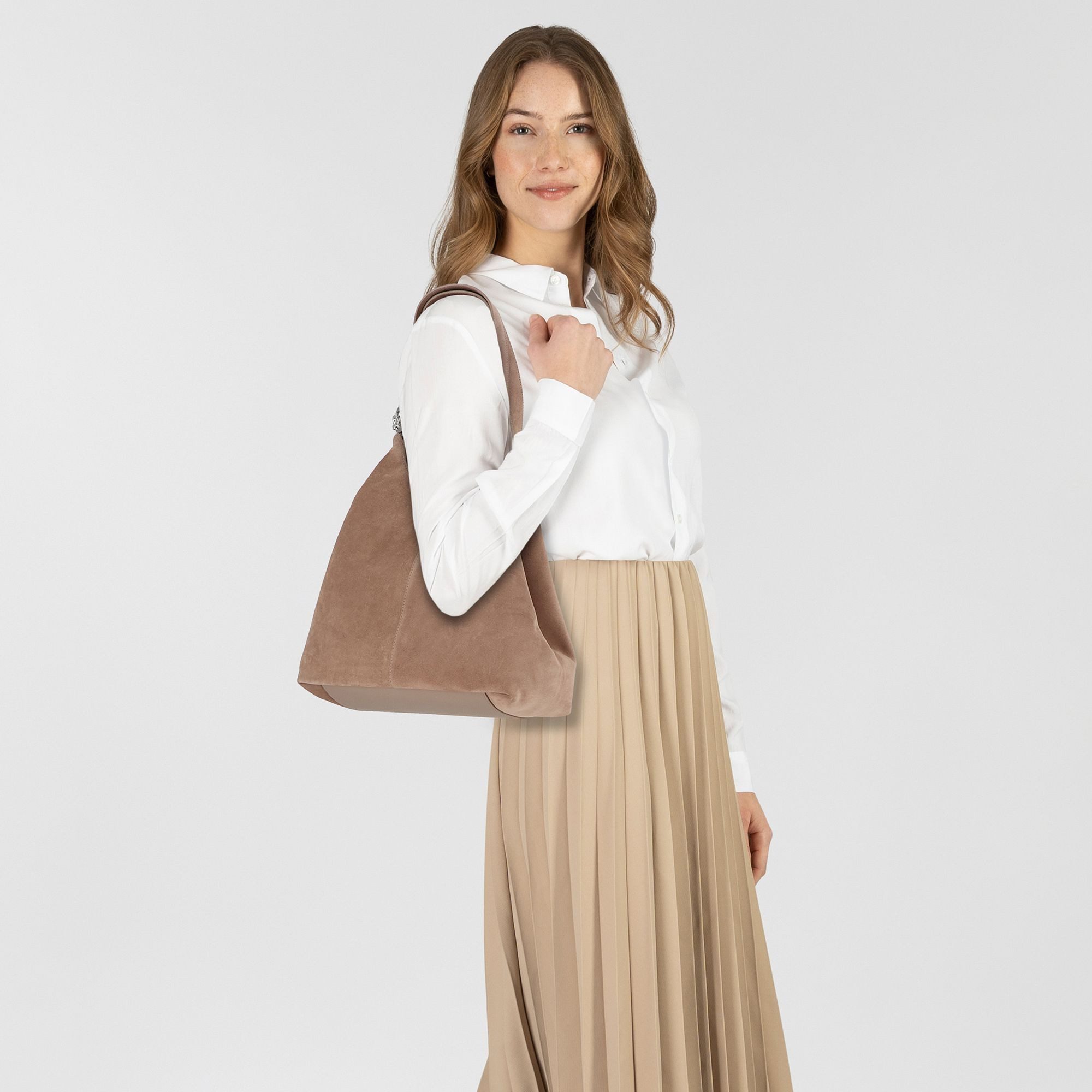 COCCINELLE Schultertasche C-Easy, Leder